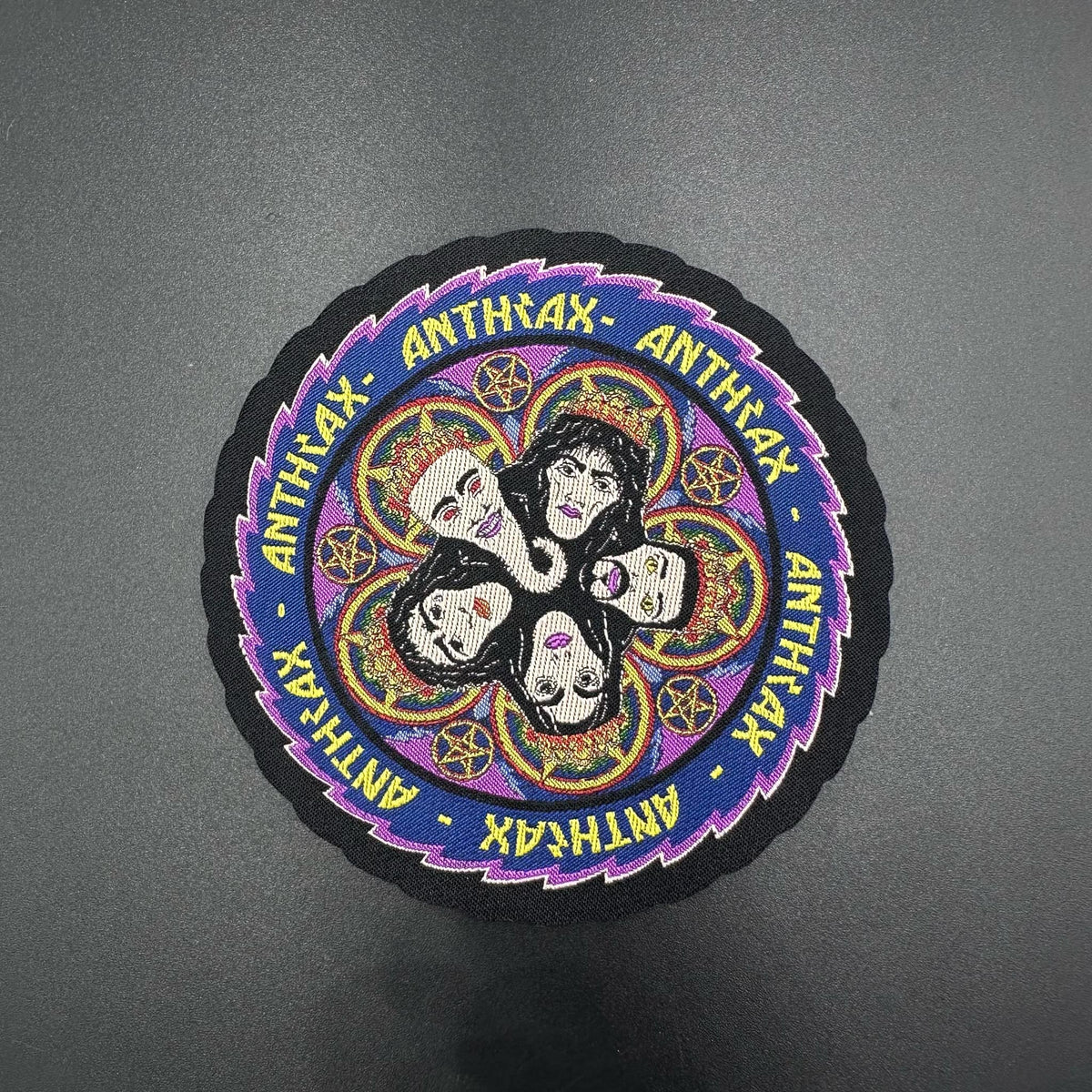 Anthrax - Kings Among Scotland - Laser Cut Patch