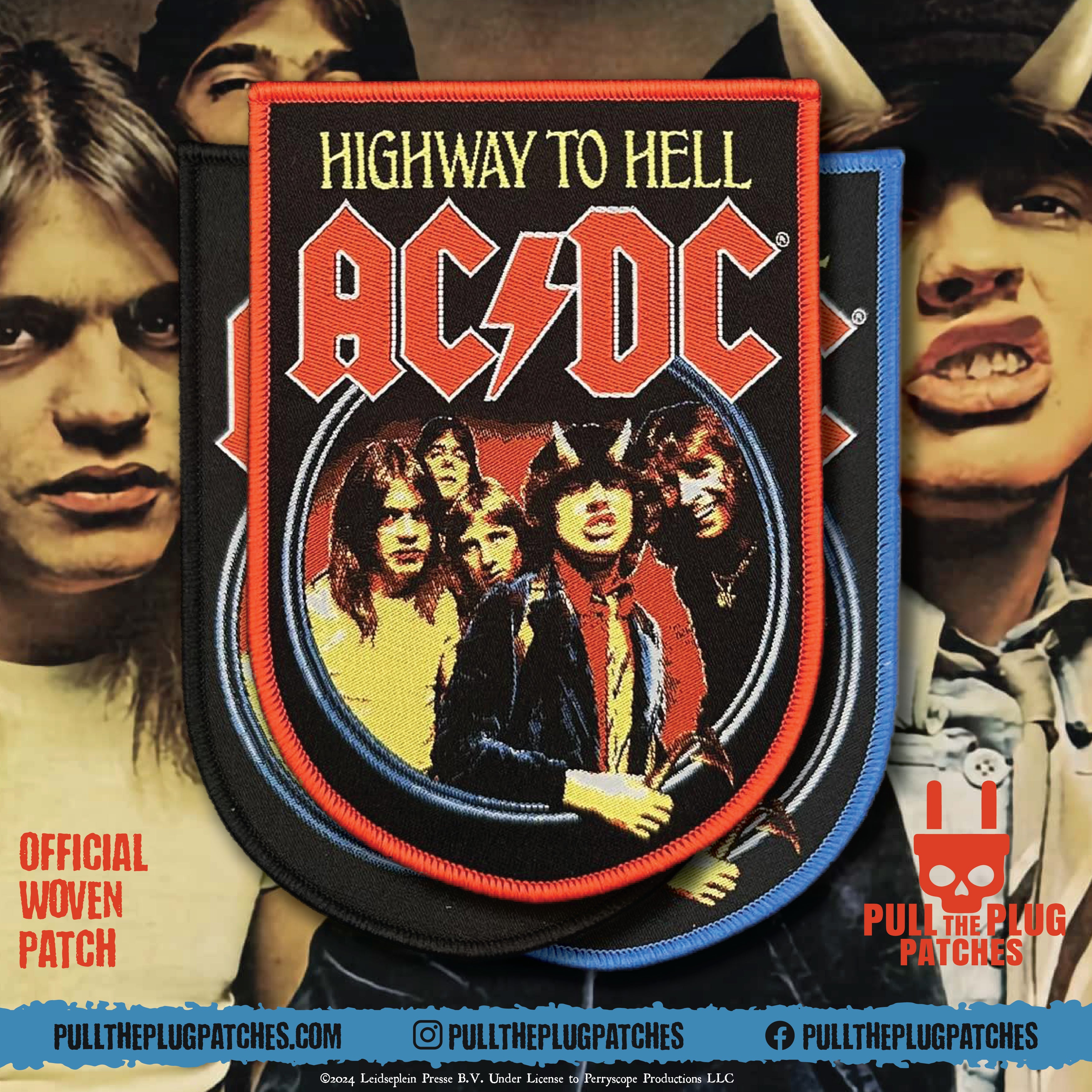 AC/DC - Highway To Hell - Patch – Pull The Plug
