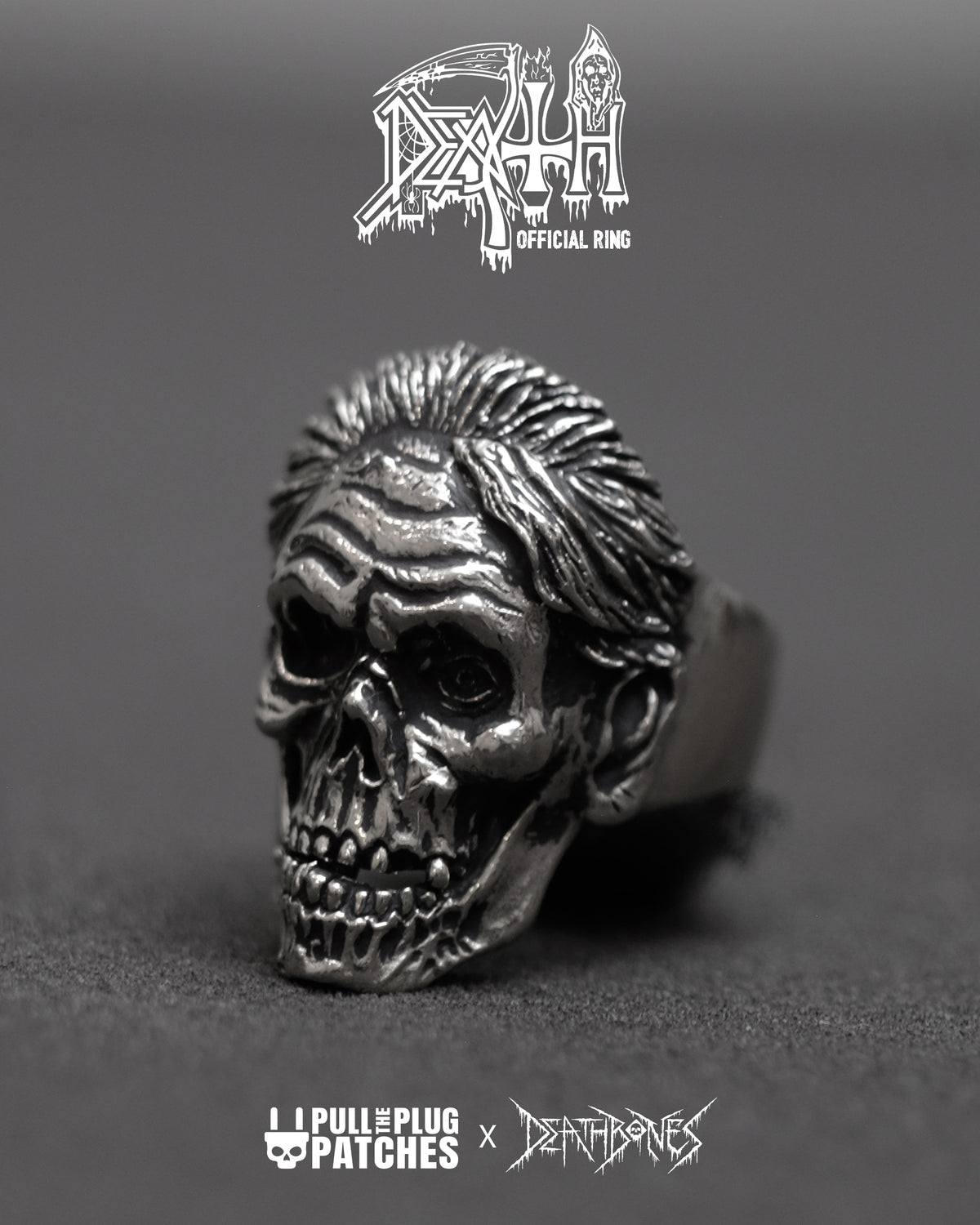 Death - Scream Bloody Gore - Sterling Silver Ring (Limited Edition)
