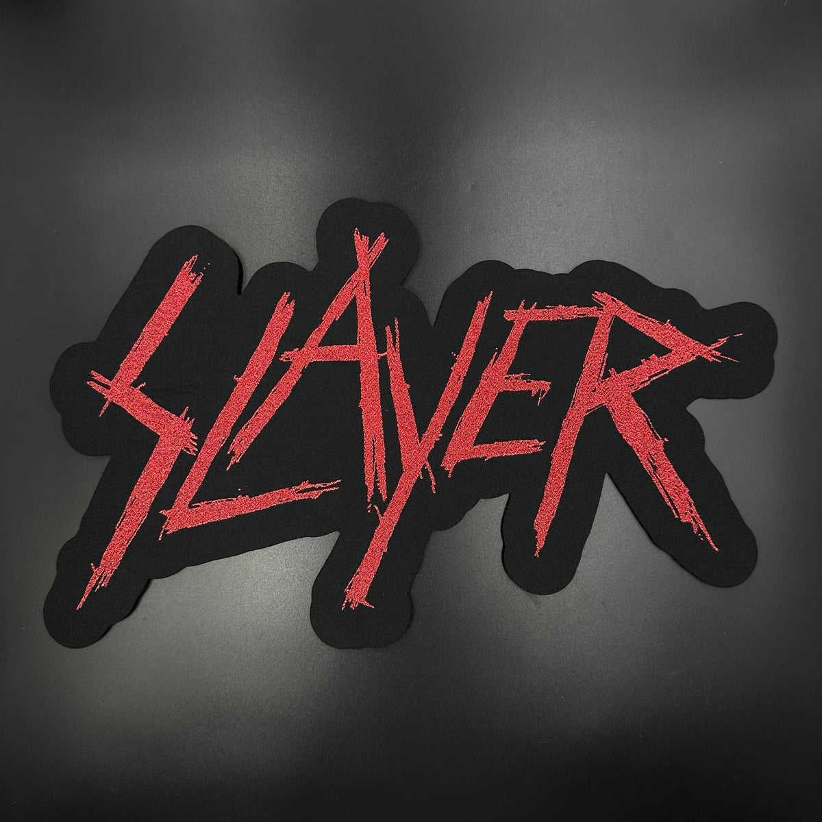 Slayer Logo Cloth Patch – Red Zone