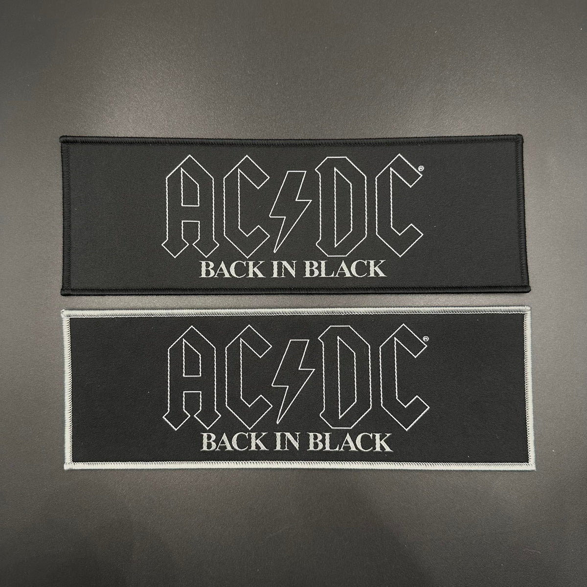 AC/DC - Back In Black - Strip Patch