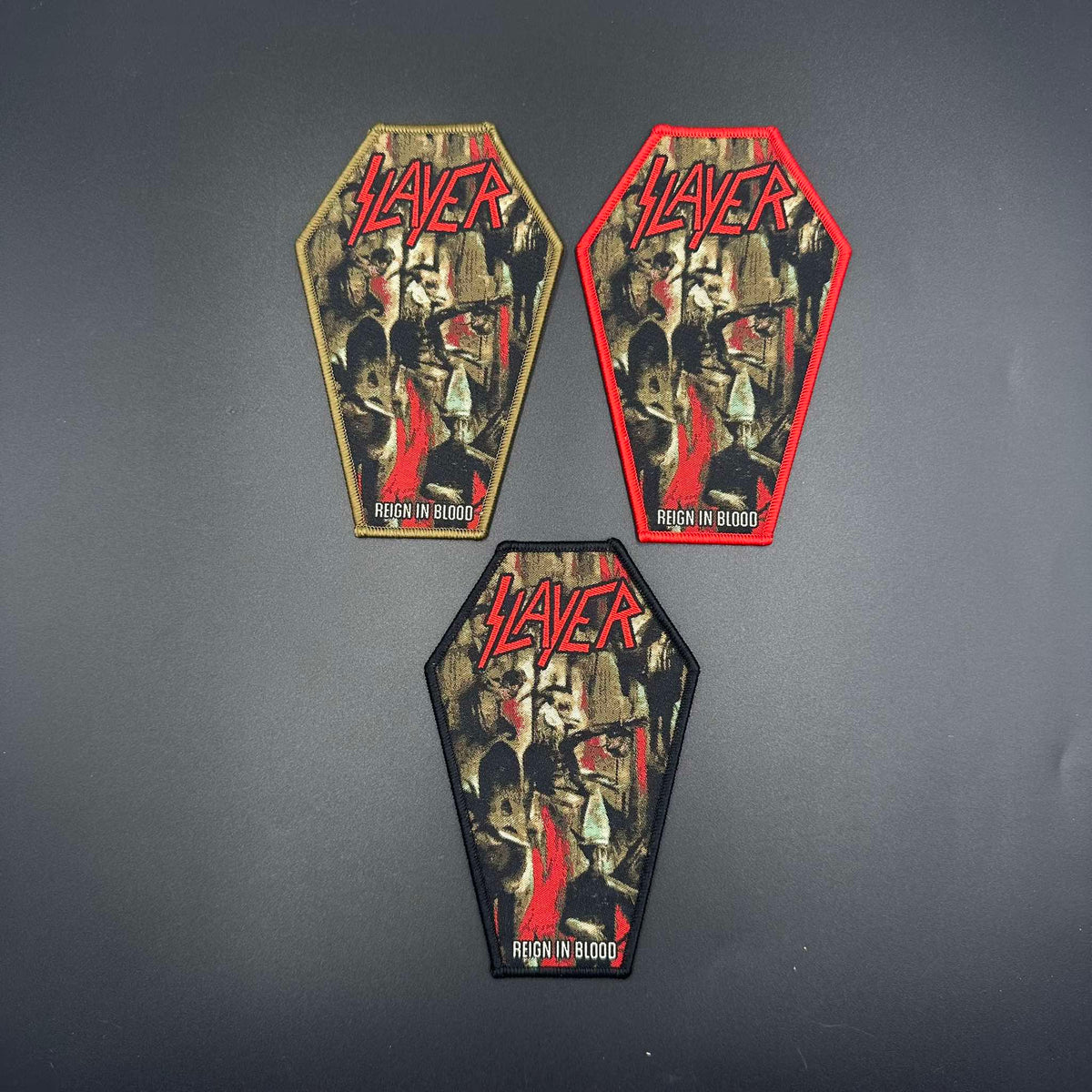 Slayer - Reign in Blood - Coffin Patch