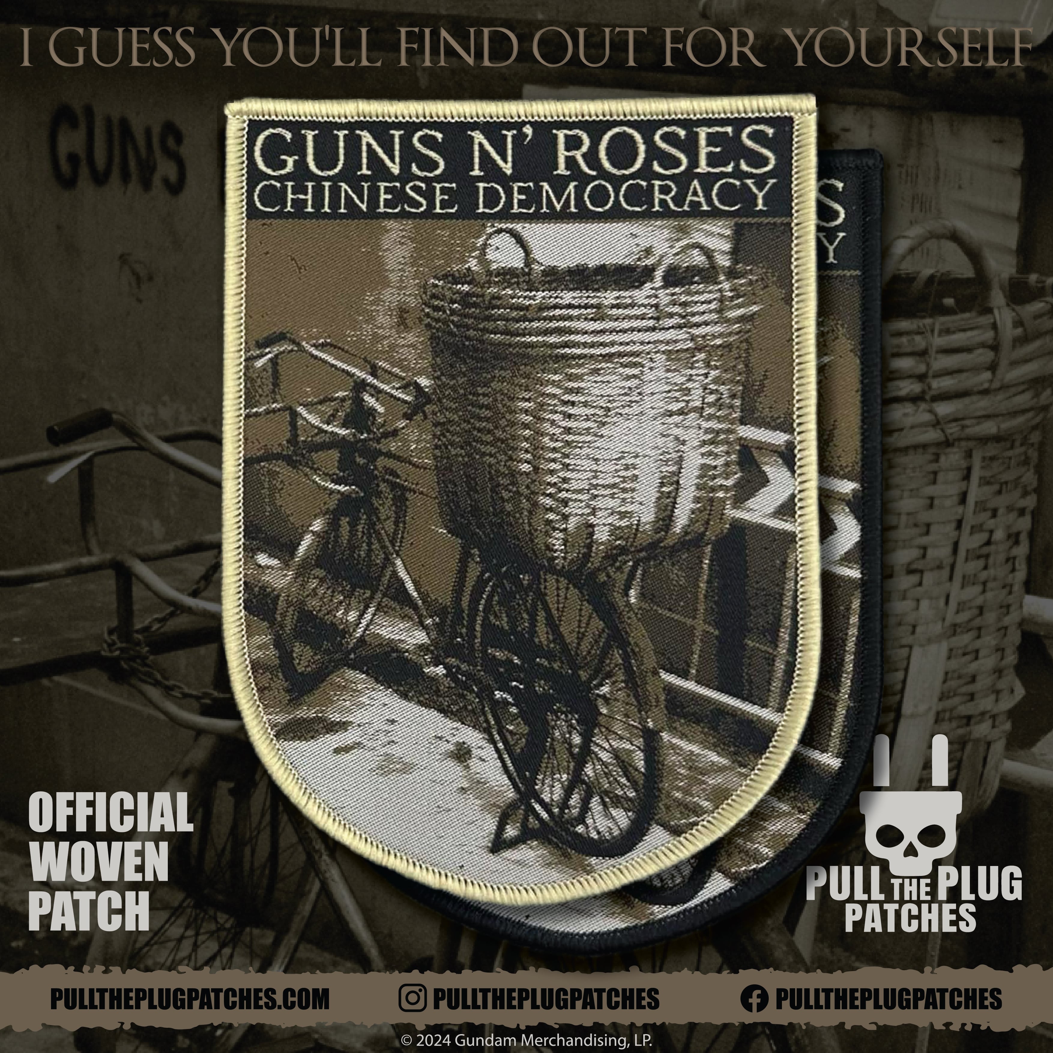 Guns N Roses - Chinese Democracy - Patch – Pull The Plug
