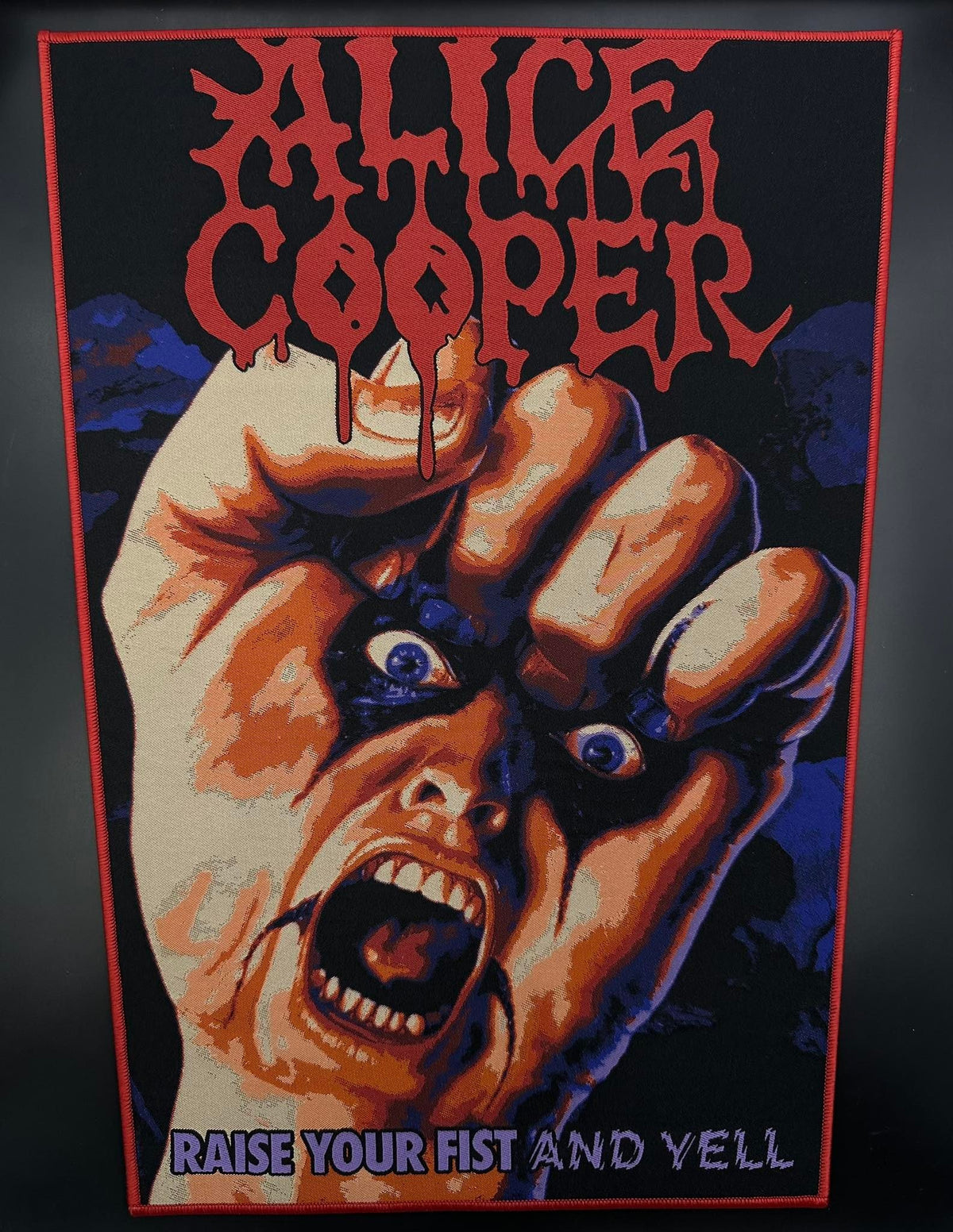 Alice Cooper - Raise Your Fist And Yell - Backpatch