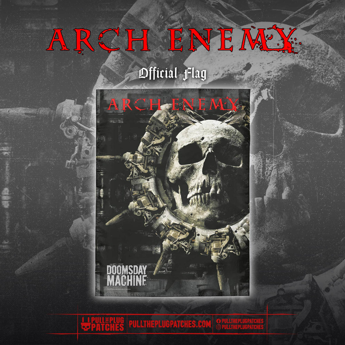 Arch Enemy - Doomsday Machine - Flag