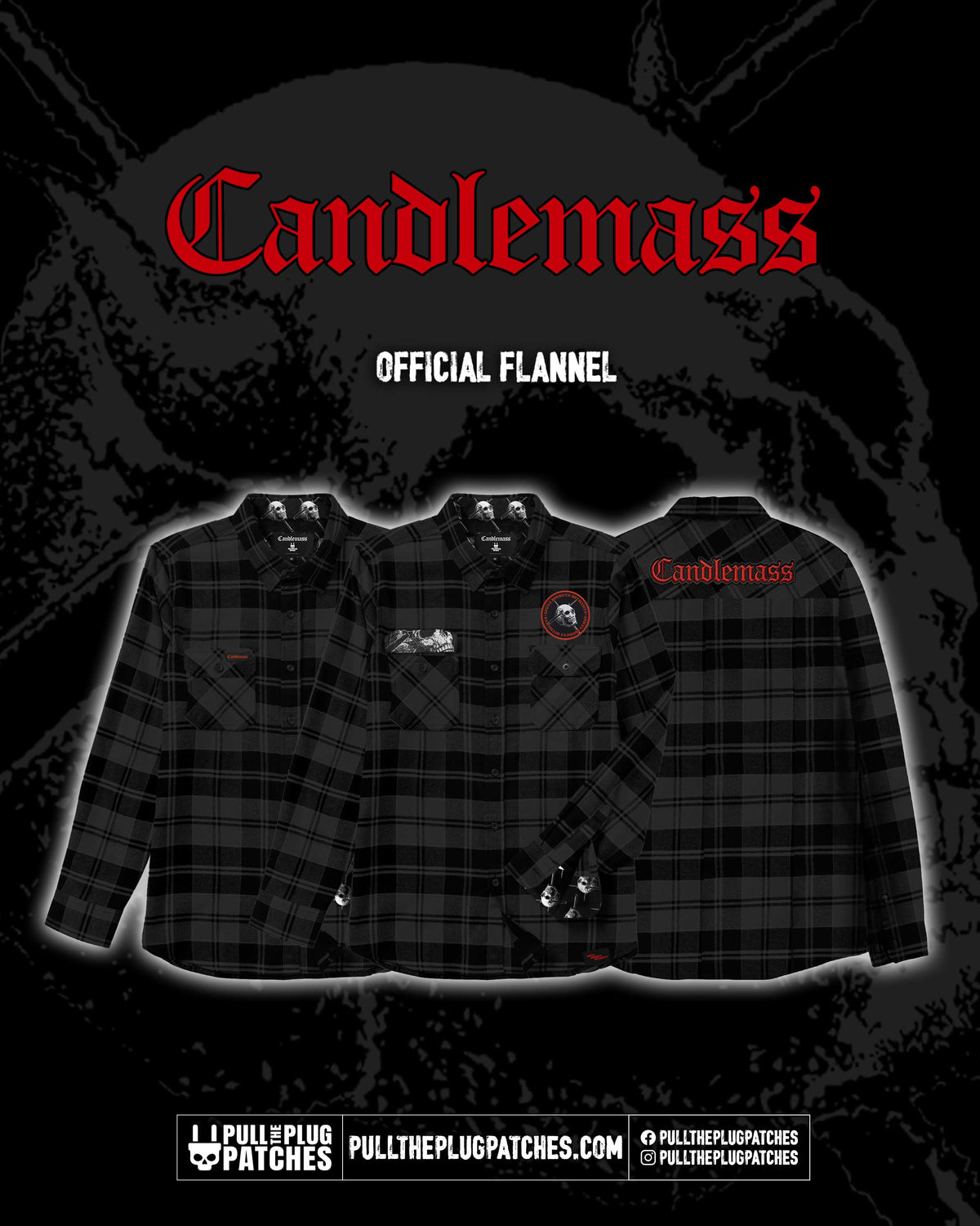 Candlemass - Epicus Doomicus Metallicus - Flannel Shirt