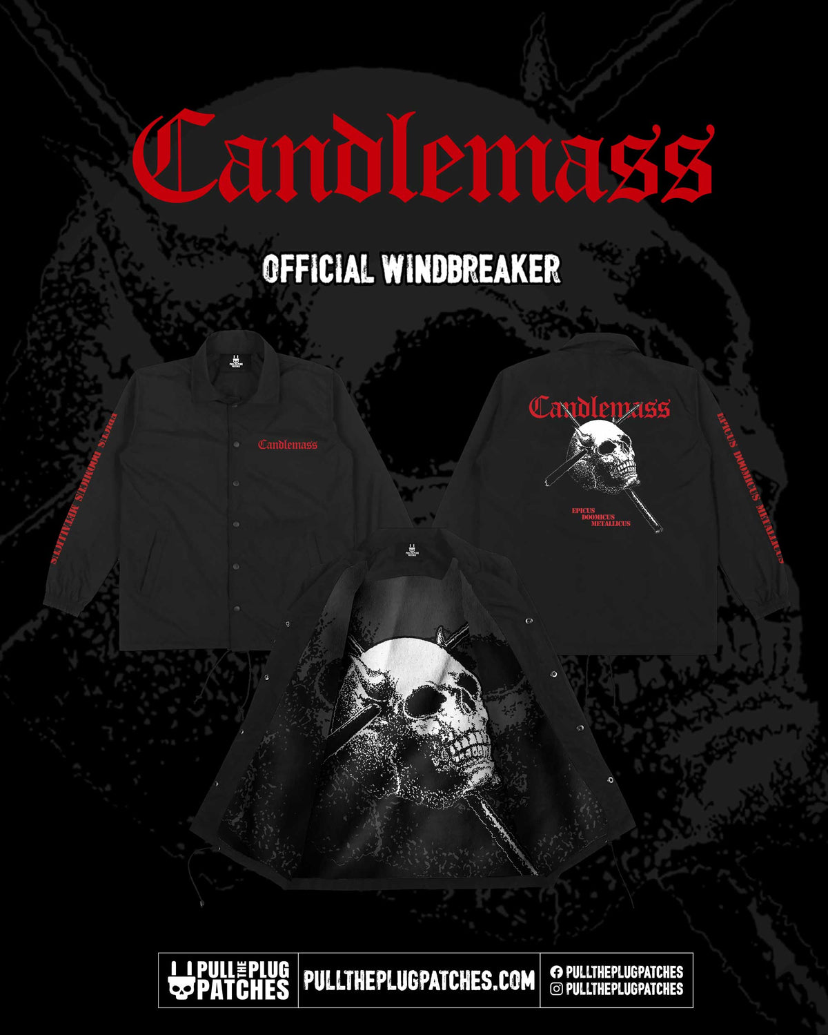 Candlemass - Epicus Doomicus Metallicus - Windbreaker