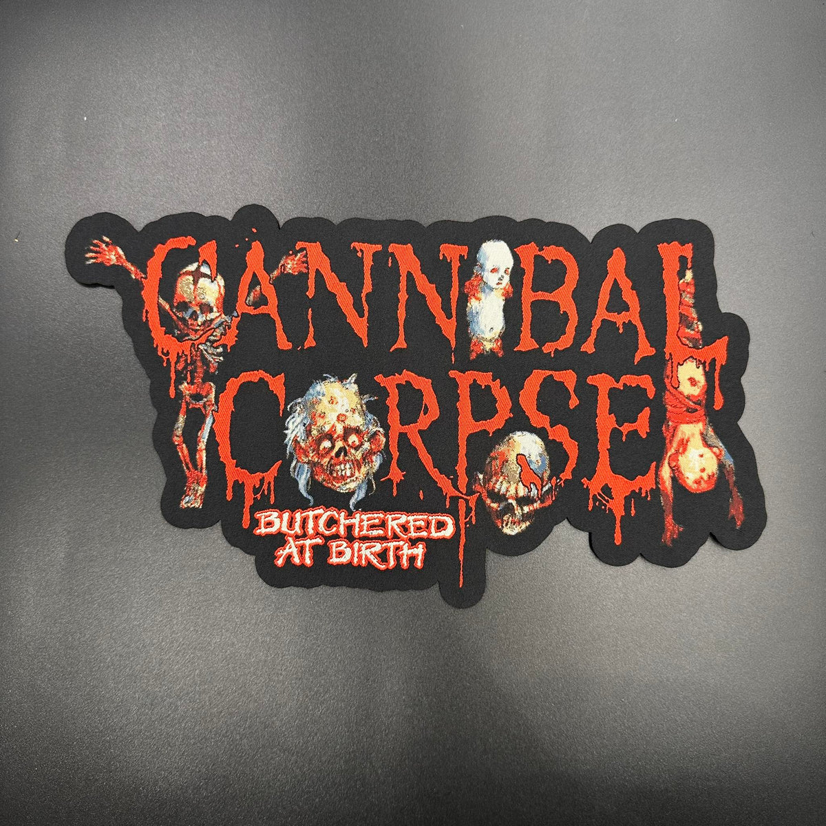 Cannibal Corpse - Butchered Logo - Oversize Patch