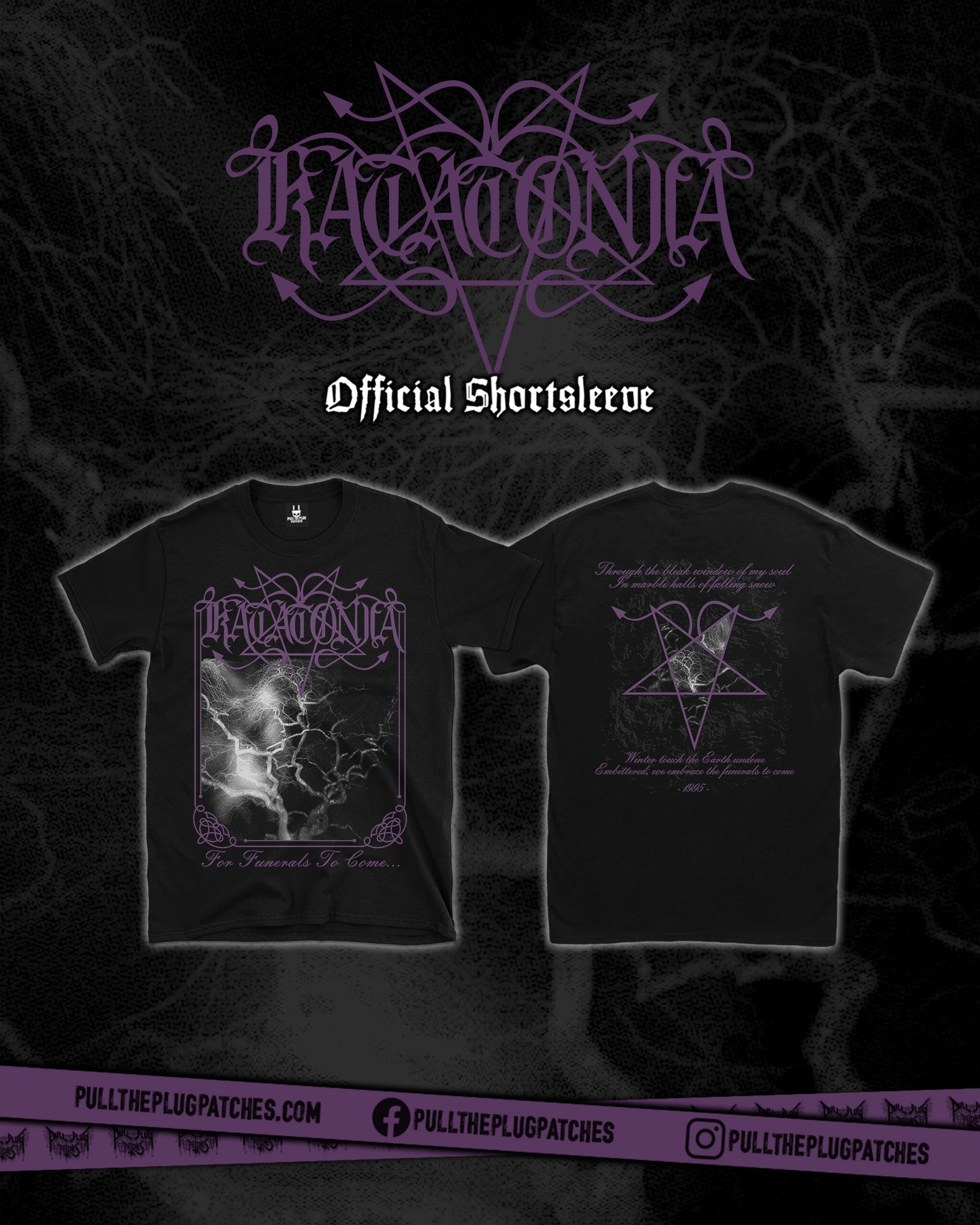 t*0様 KATATONIA☆『3枚セット』☆輸入盤☆ Katatonia - For Funerals To Come - Shortsleeve Shirt – Pull The