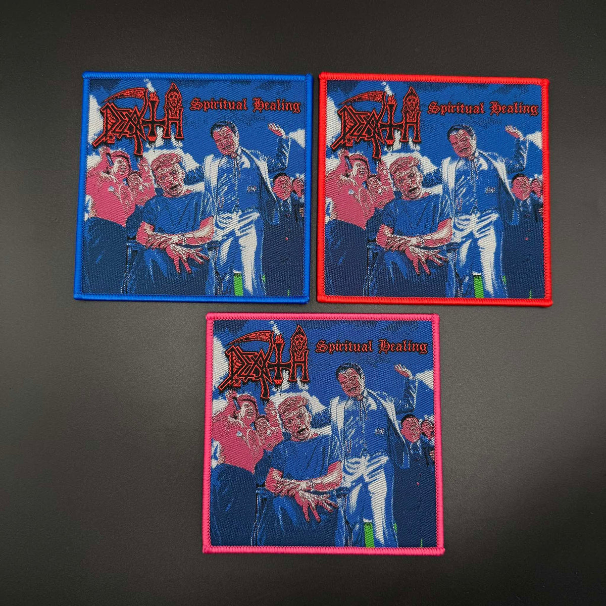 Death - Spiritual Healing - Square Patch