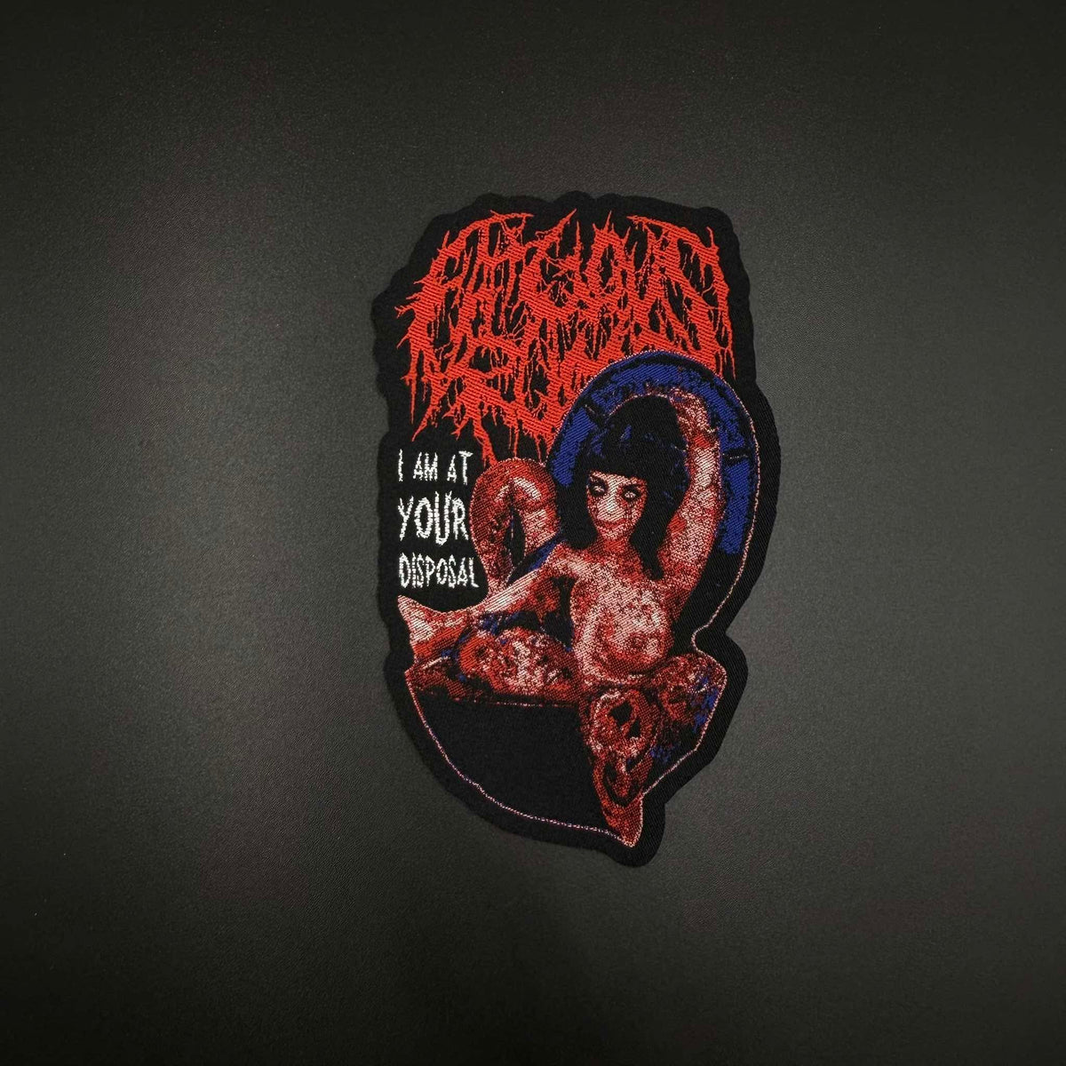Fatuous Rump - I Am at Your Disposal - Laser Cut Patch