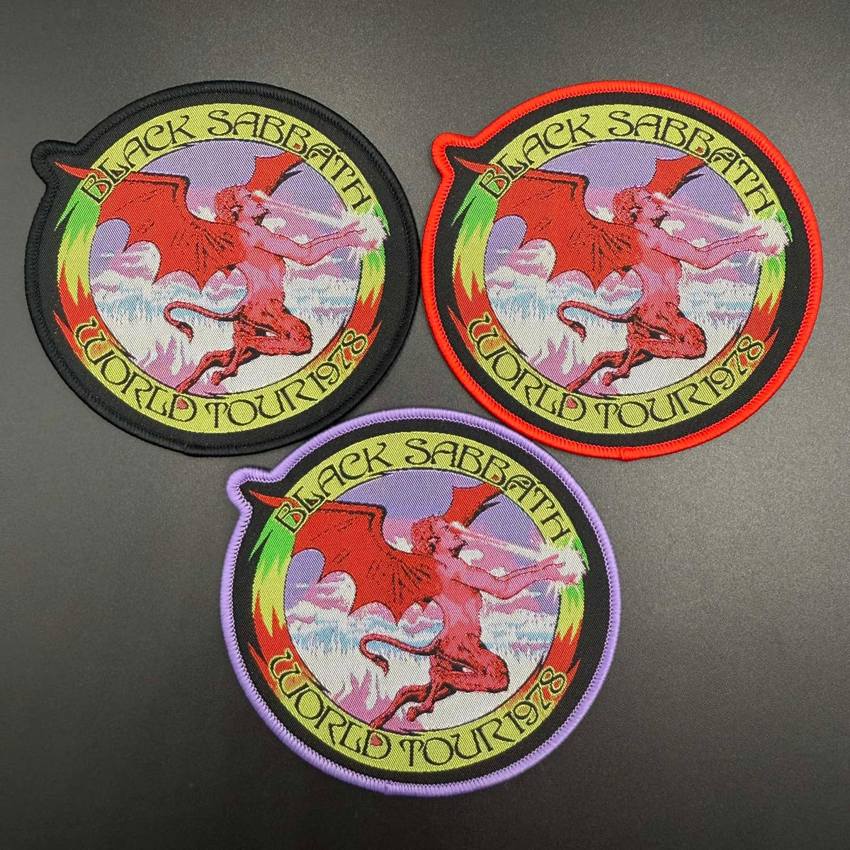 Black Sabbath - World Tour - Patch