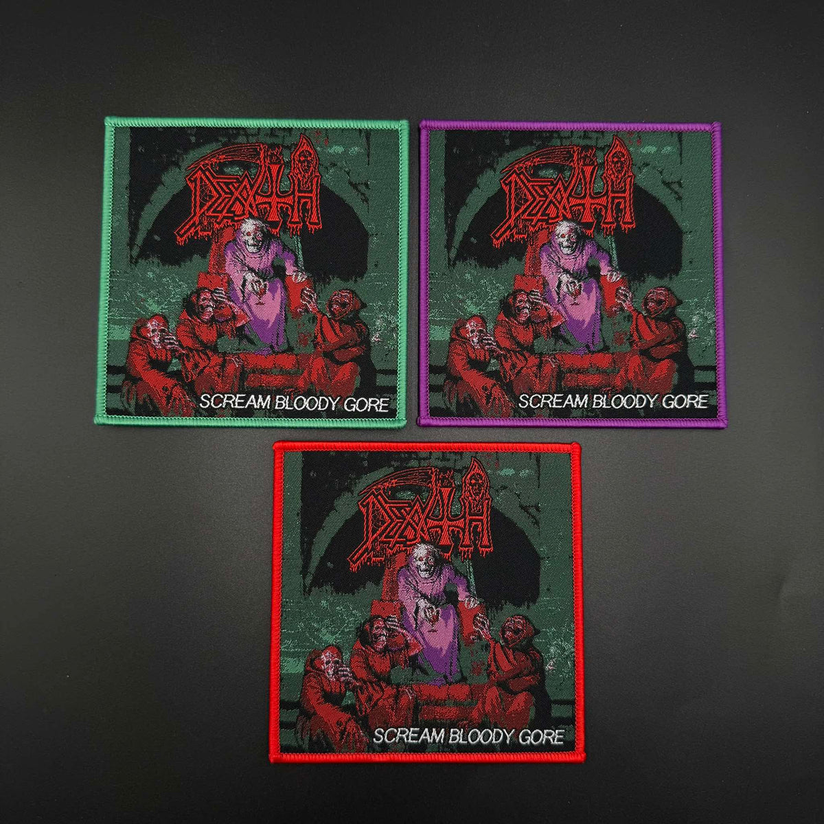 Death - Scream Bloody Gore - Square Patch