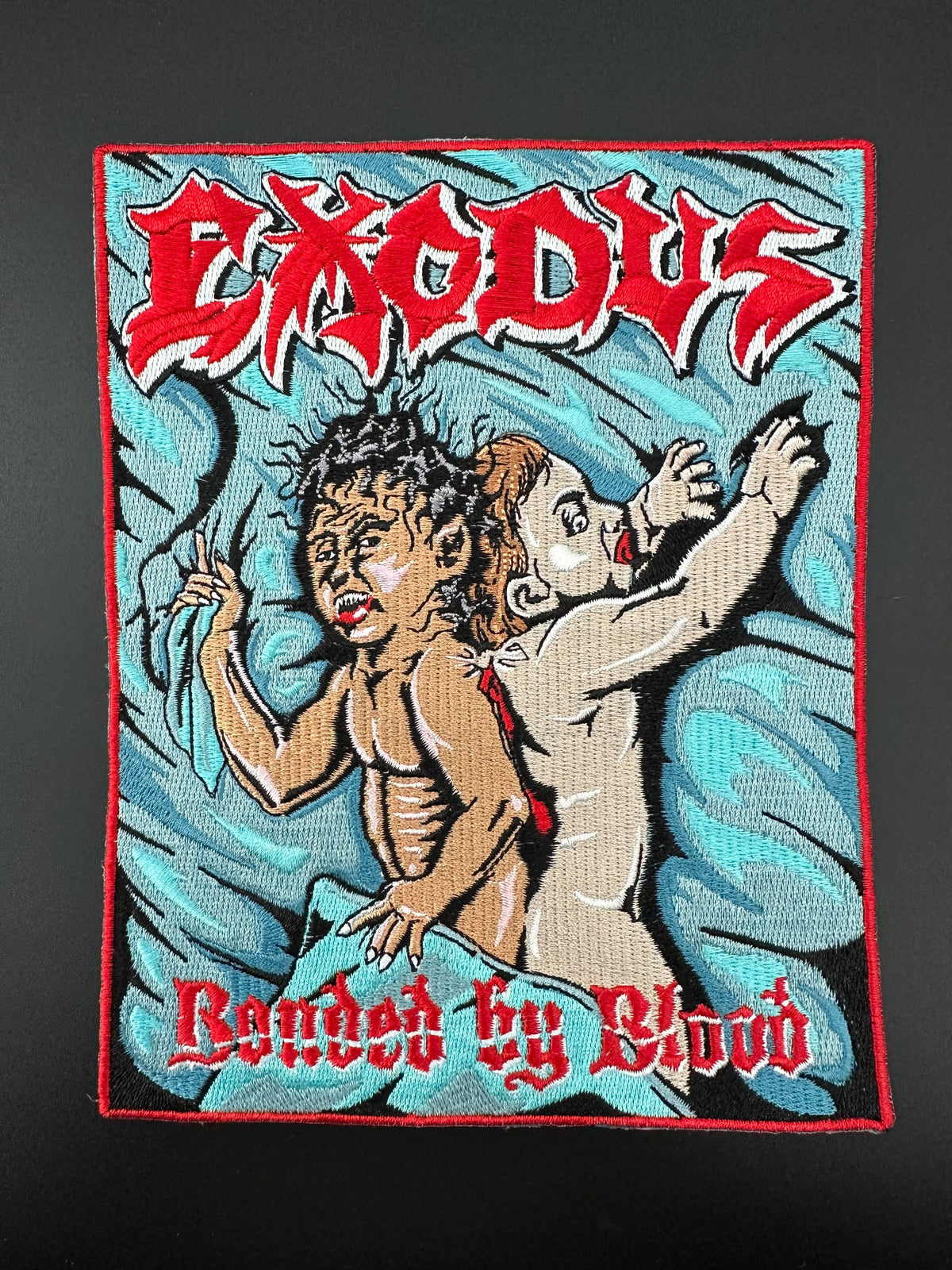 Exodus - Bonded By Blood Belt Buckle - Deliver Us To Evil Edition