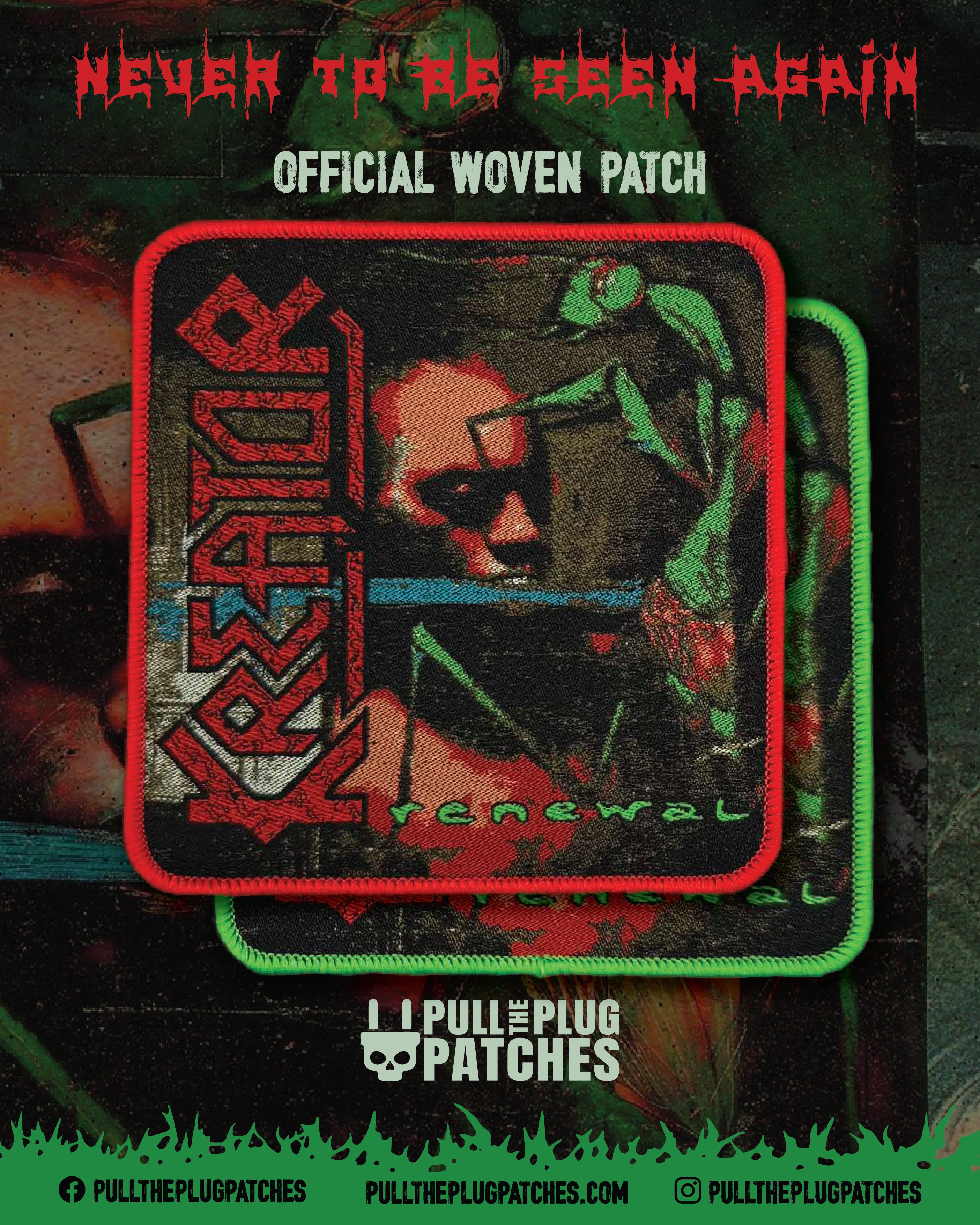 Kreator - Renewal - Patch – Pull The Plug