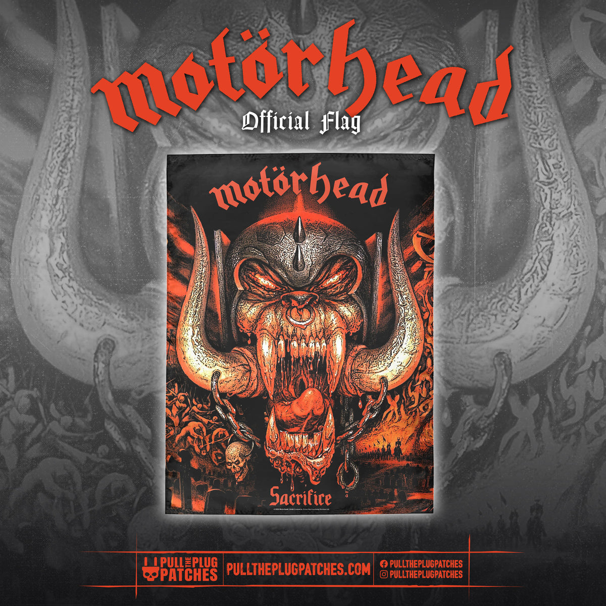 Motorhead - Sacrifice - Flag