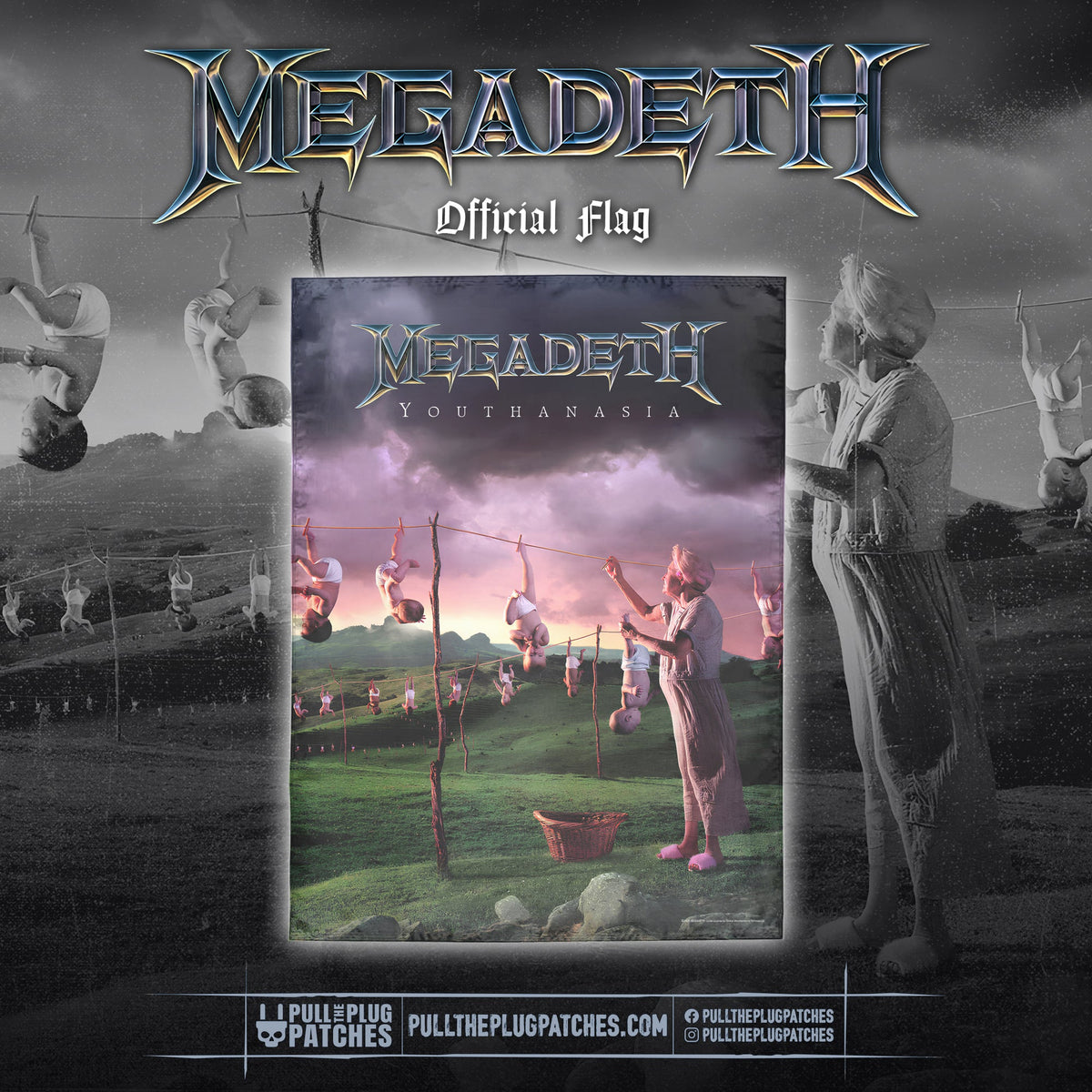 Megadeth - Youthanasia - Flag