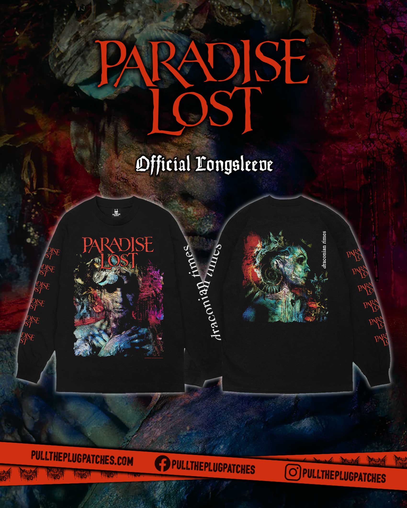 Paradise Lost - Draconian Times - Longsleeve Shirt – Pull The Plug