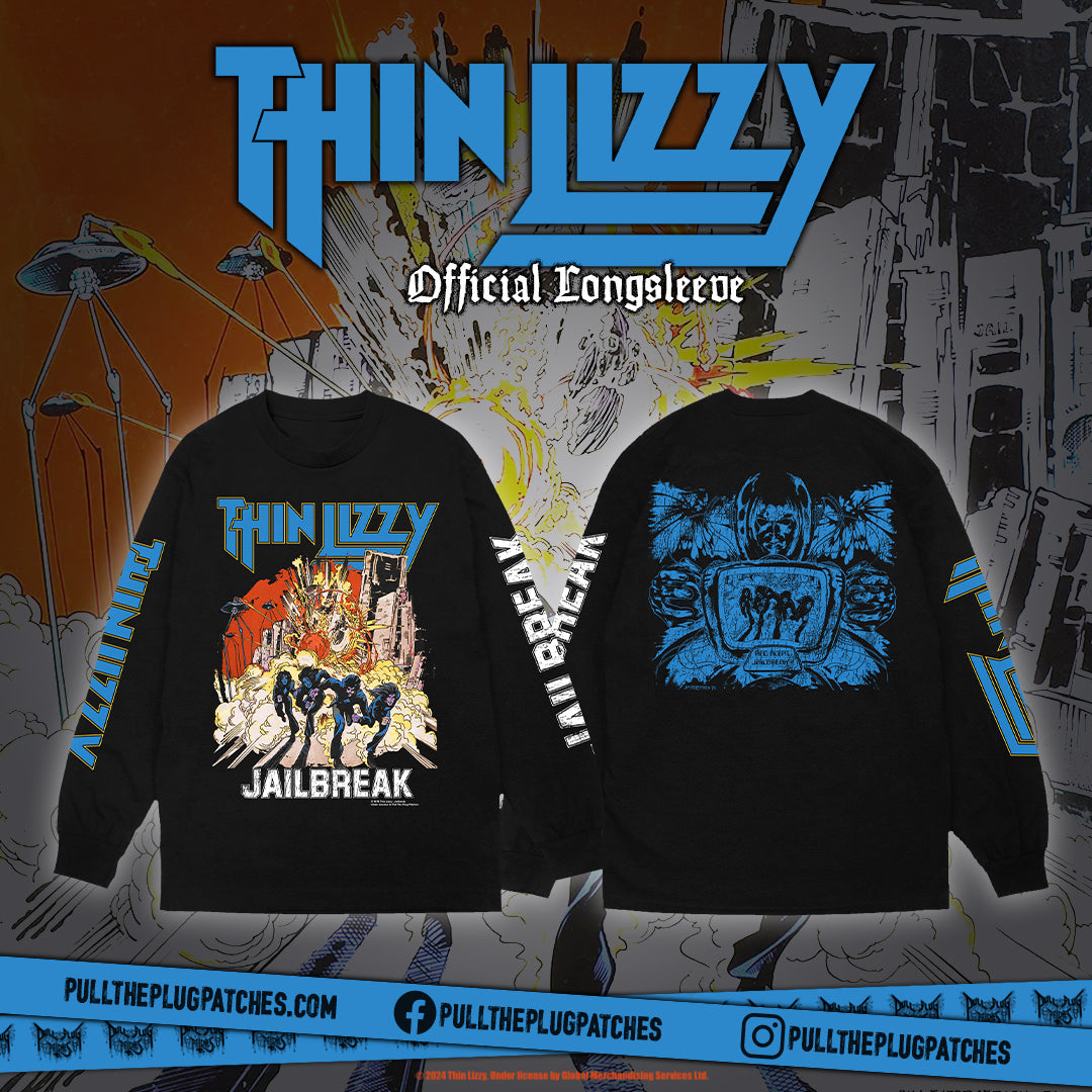Thin Lizzy - Jailbreak - Longsleeve Shirt – Pull The Plug