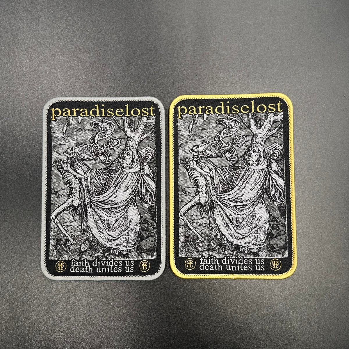 Paradise Lost - Faith Divides Us - Death Unites Us - Patch