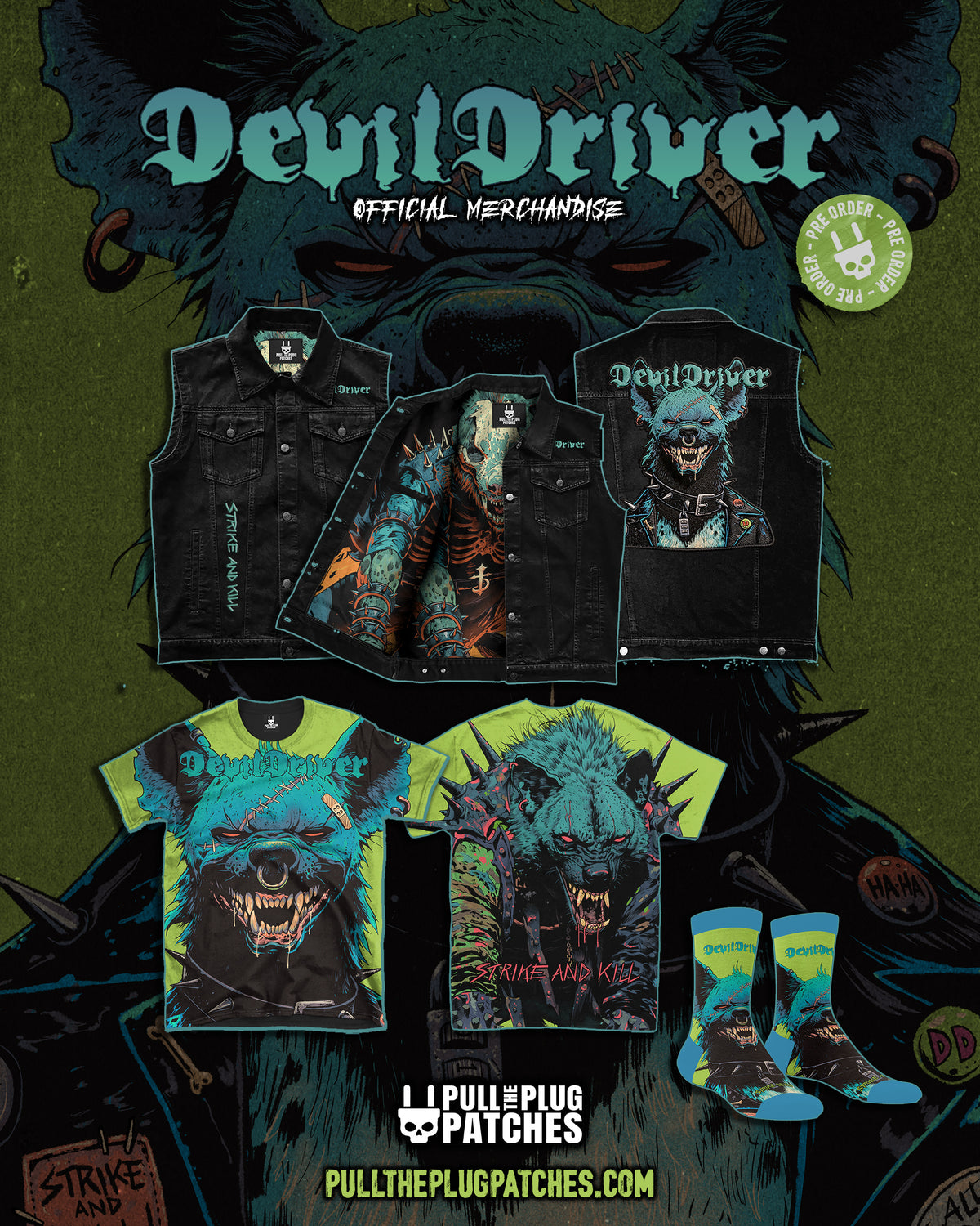 DevilDriver - Strike And Kill - Socks