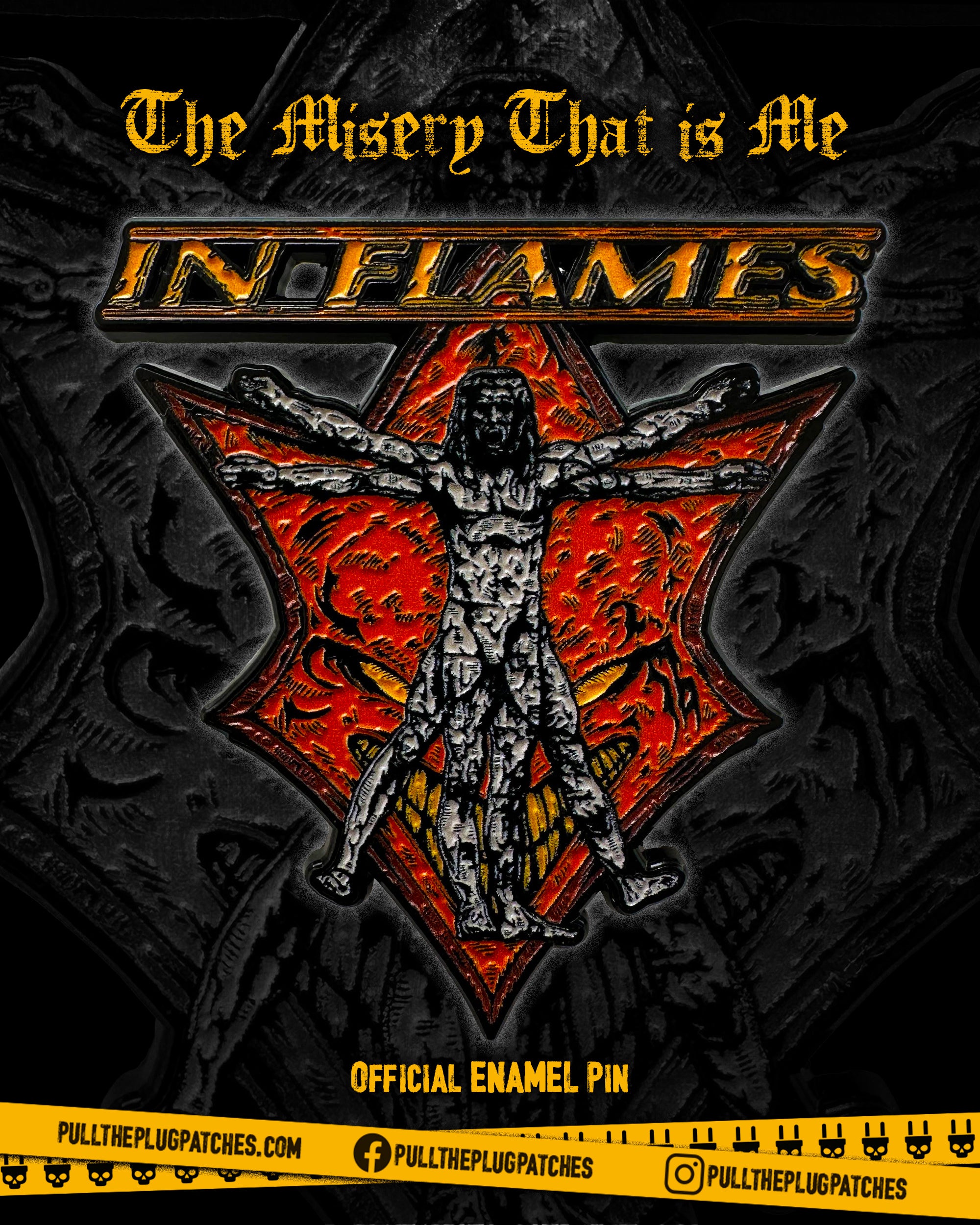 In Flames - Clayman - Pin – Pull The Plug