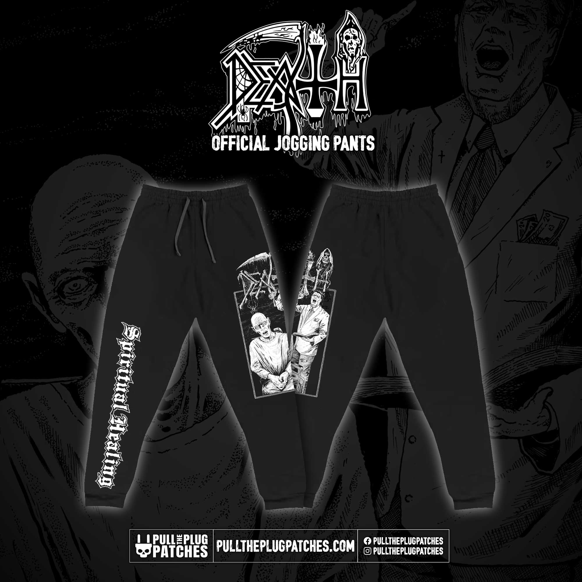 Death - Spiritual Healing x Riddickart 35th Anniversary - Joggers