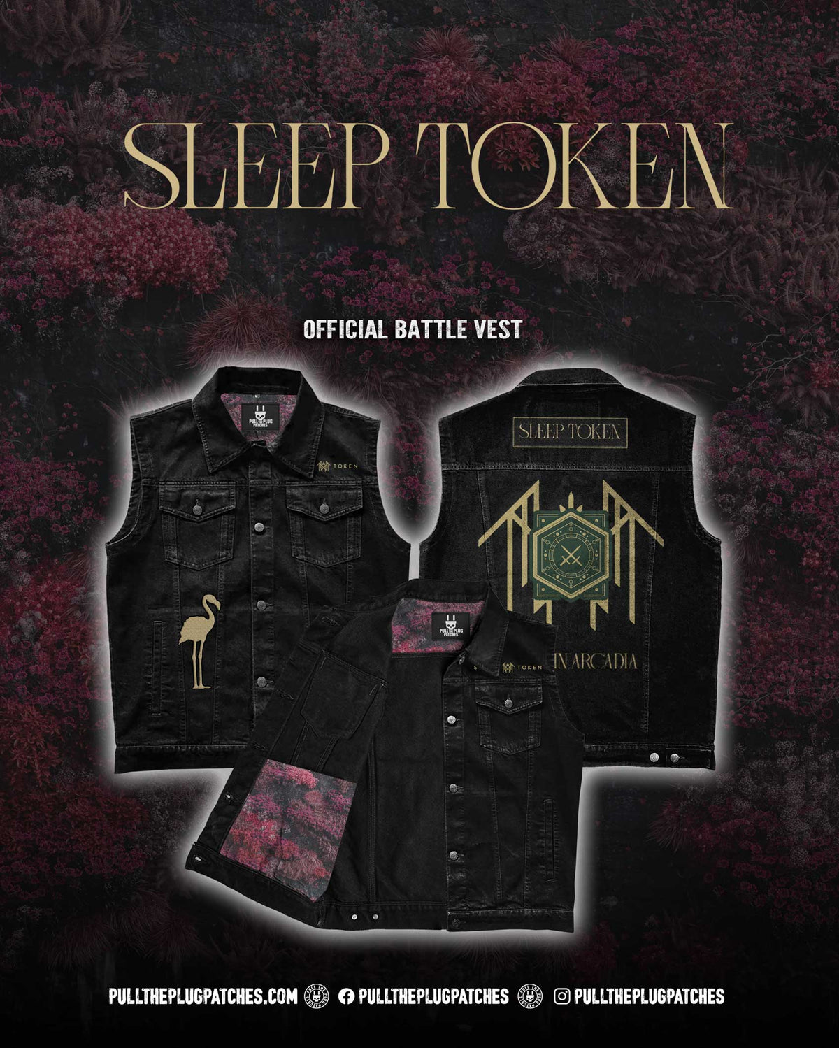 Sleep Token - Even In Arcadia - Vest (Limited Edition)