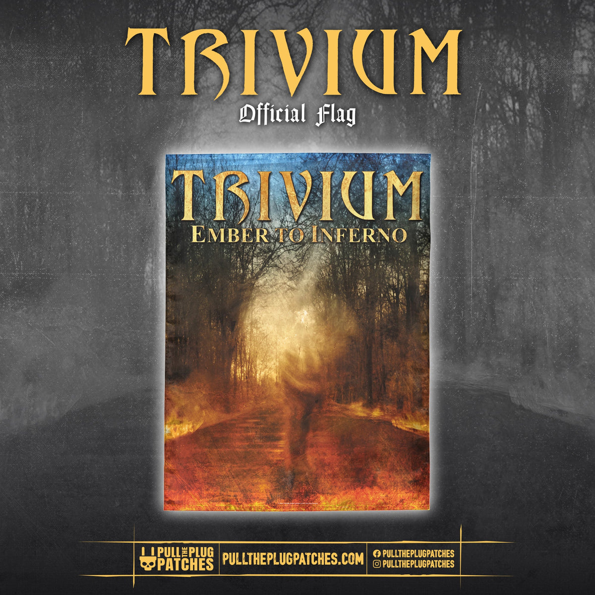 Trivium - Ember To Inferno - Flag
