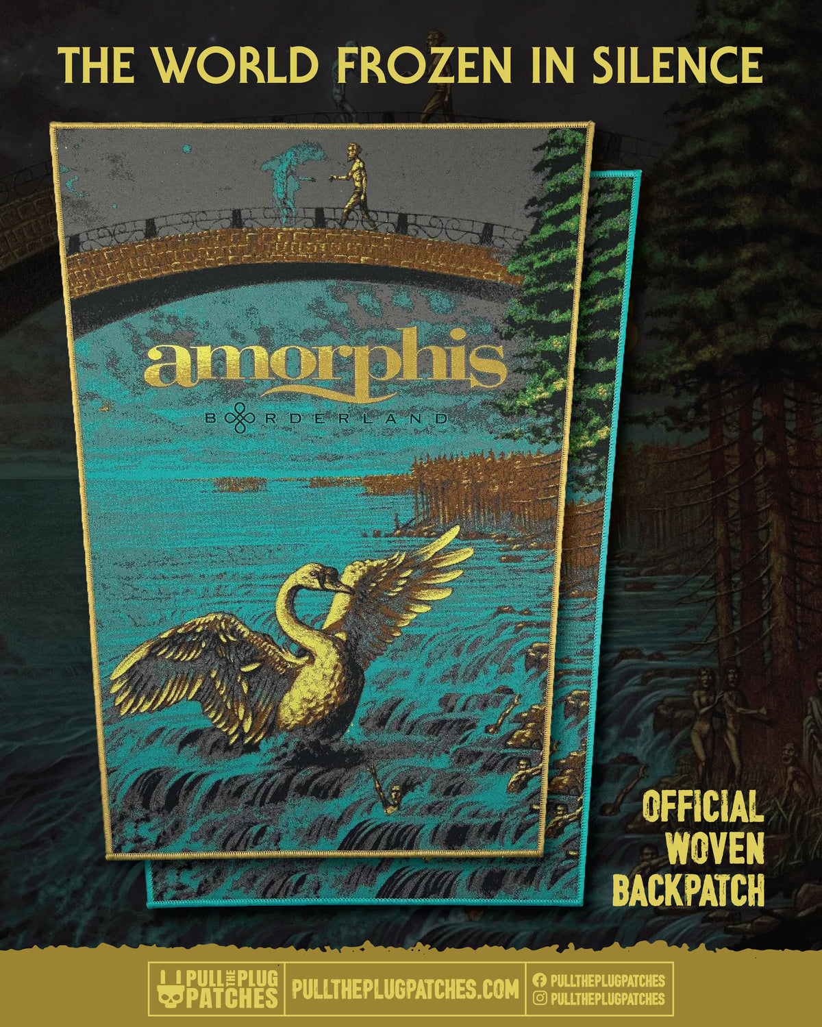 Amorphis - Borderland - Backpatch