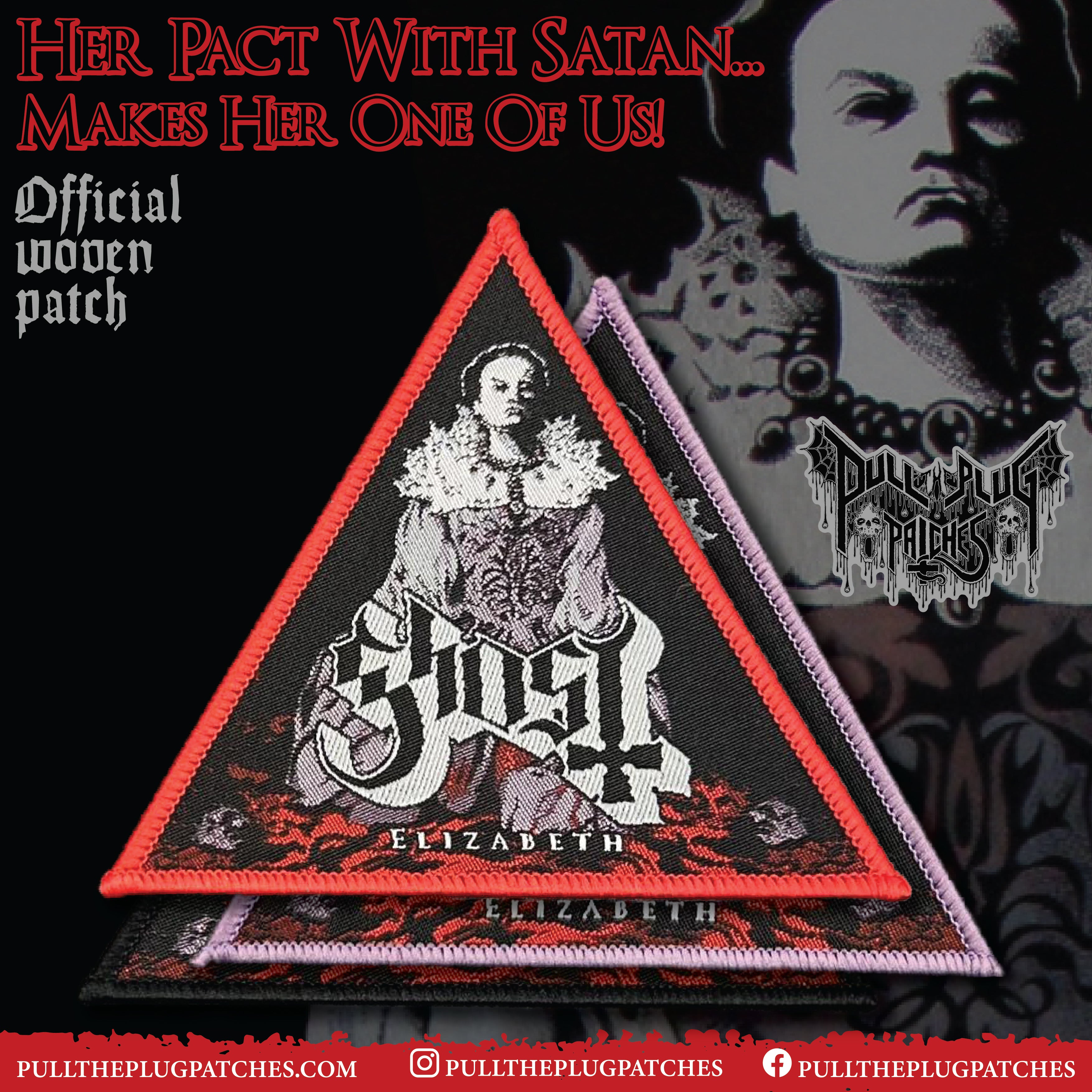 Ghost - Elizabeth - Patch – Pull The Plug