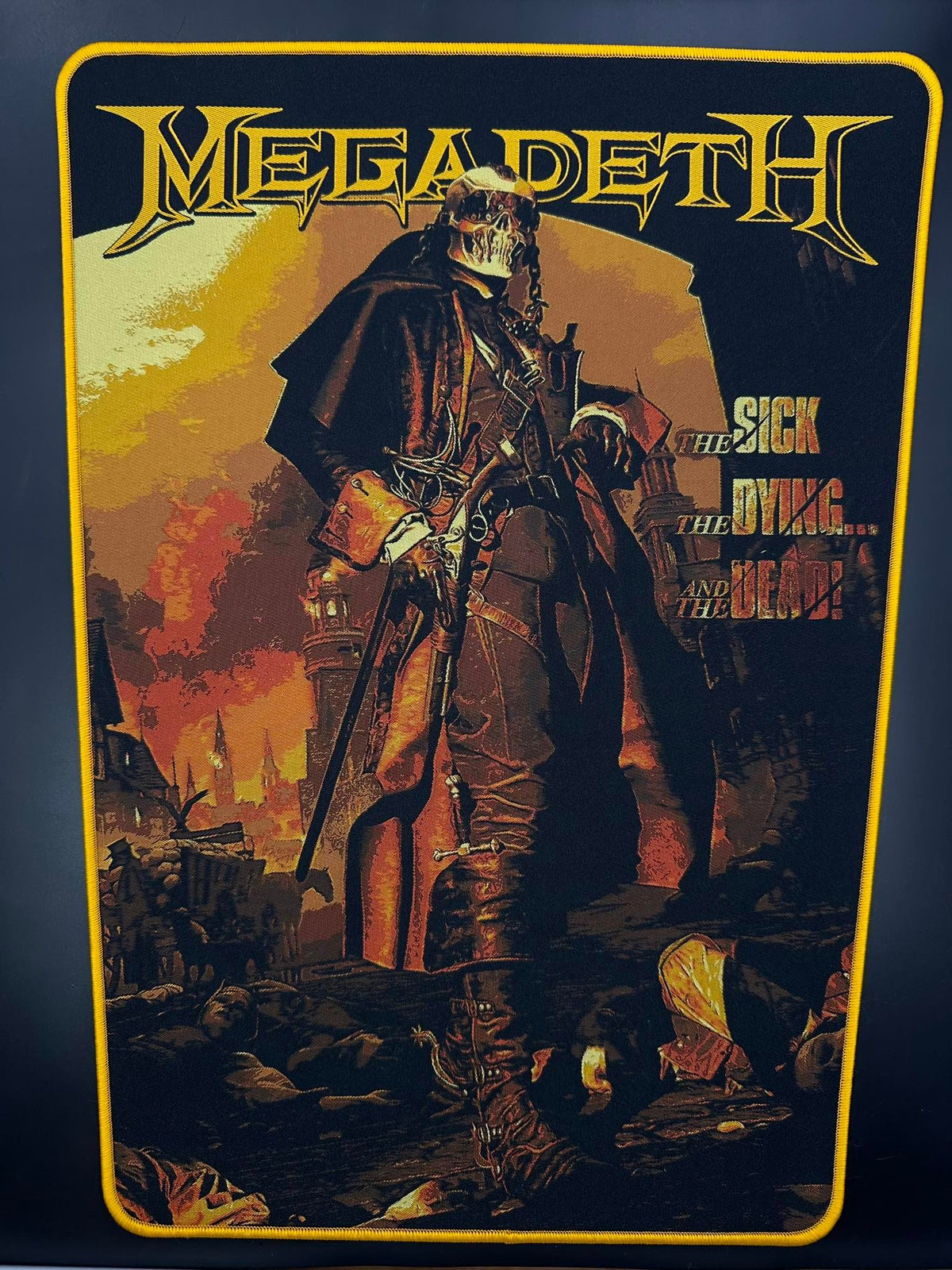 Megadeth - The Sick, the Dying... and the Dead! - Backpatch