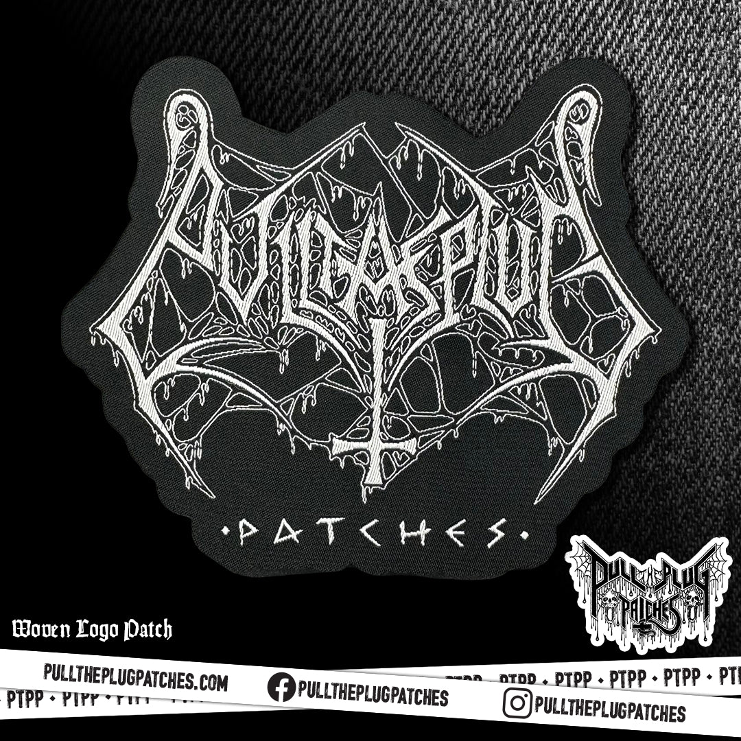 Pull The Plug Patches - Unleashed Logo Tribute