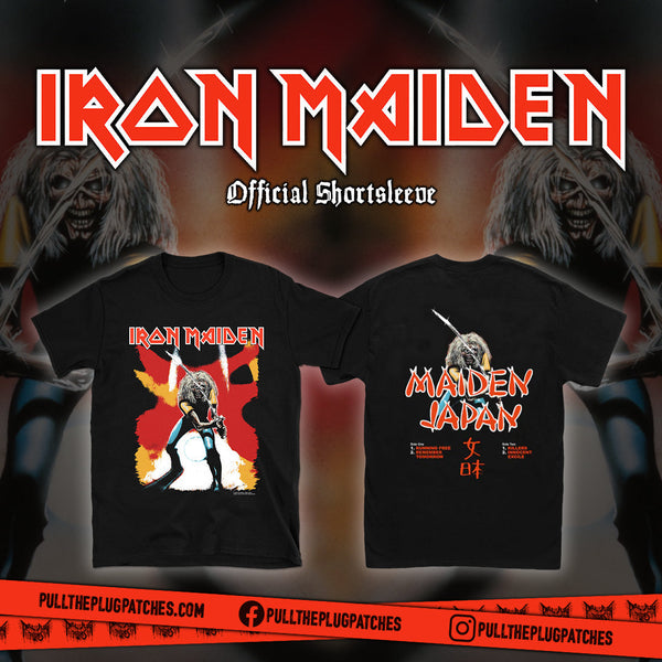 Iron Maiden - Maiden Japan - Shortsleeve Shirt – Pull The Plug