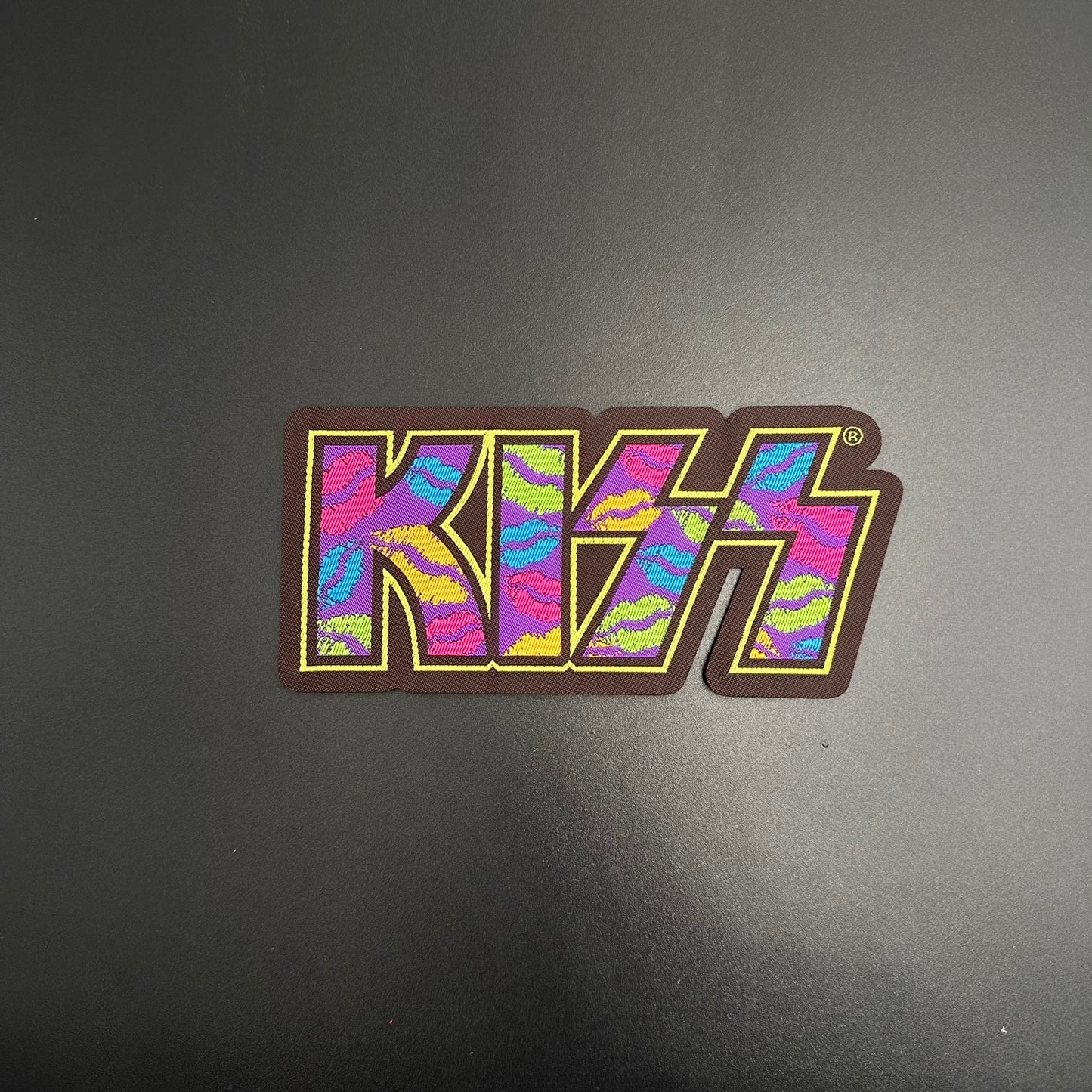 Kiss - Lips Logo - Woven Patch