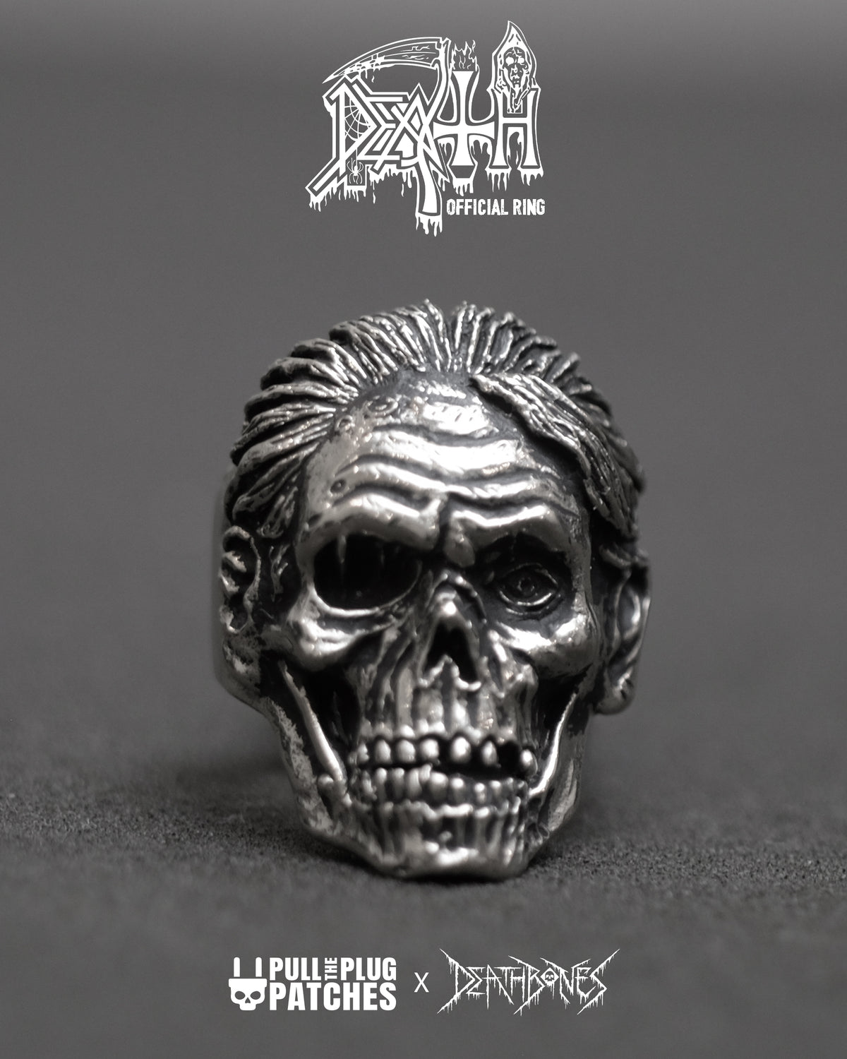 Death - Scream Bloody Gore - Sterling Silver Ring (Limited Edition)