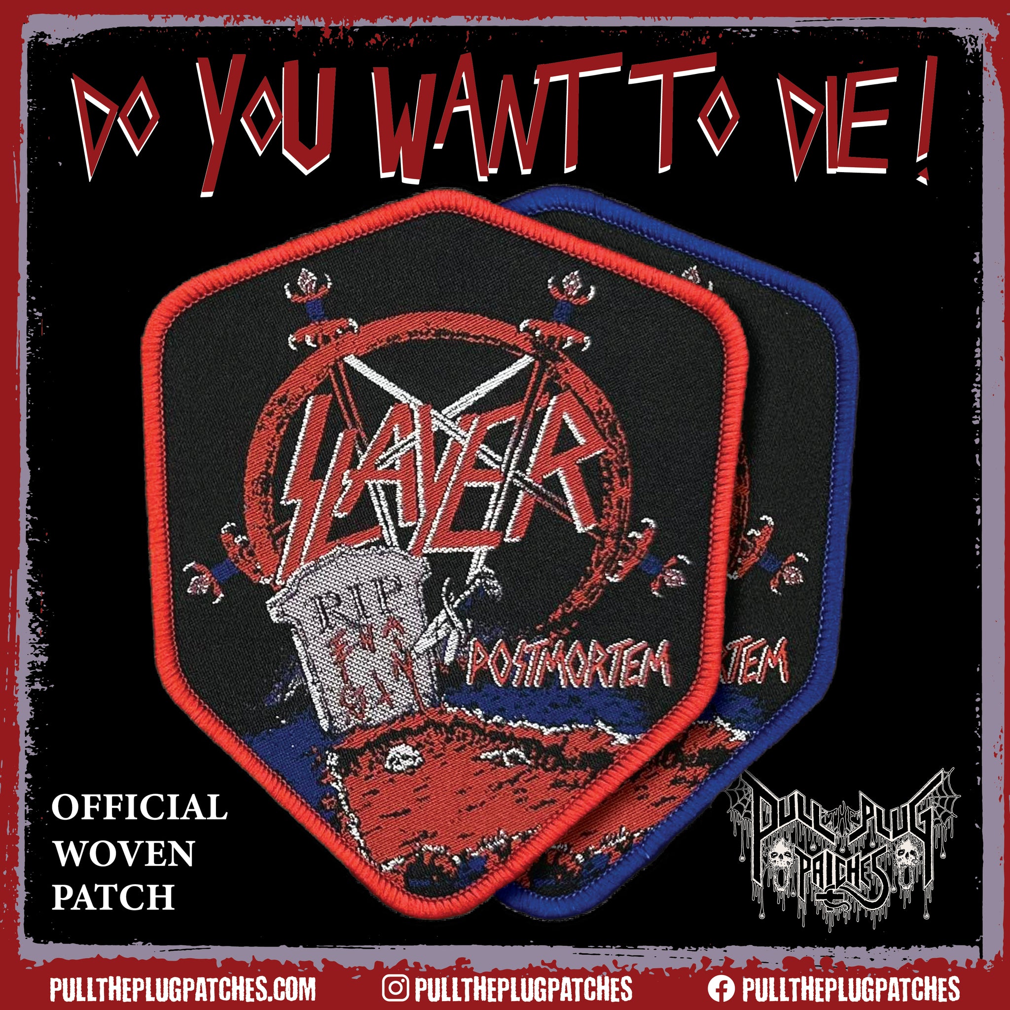 Slayer - Ghosts of War – Pull The Plug Patches