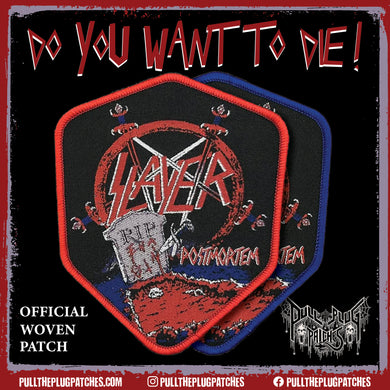 Slayer Cloth Patch – Red Zone