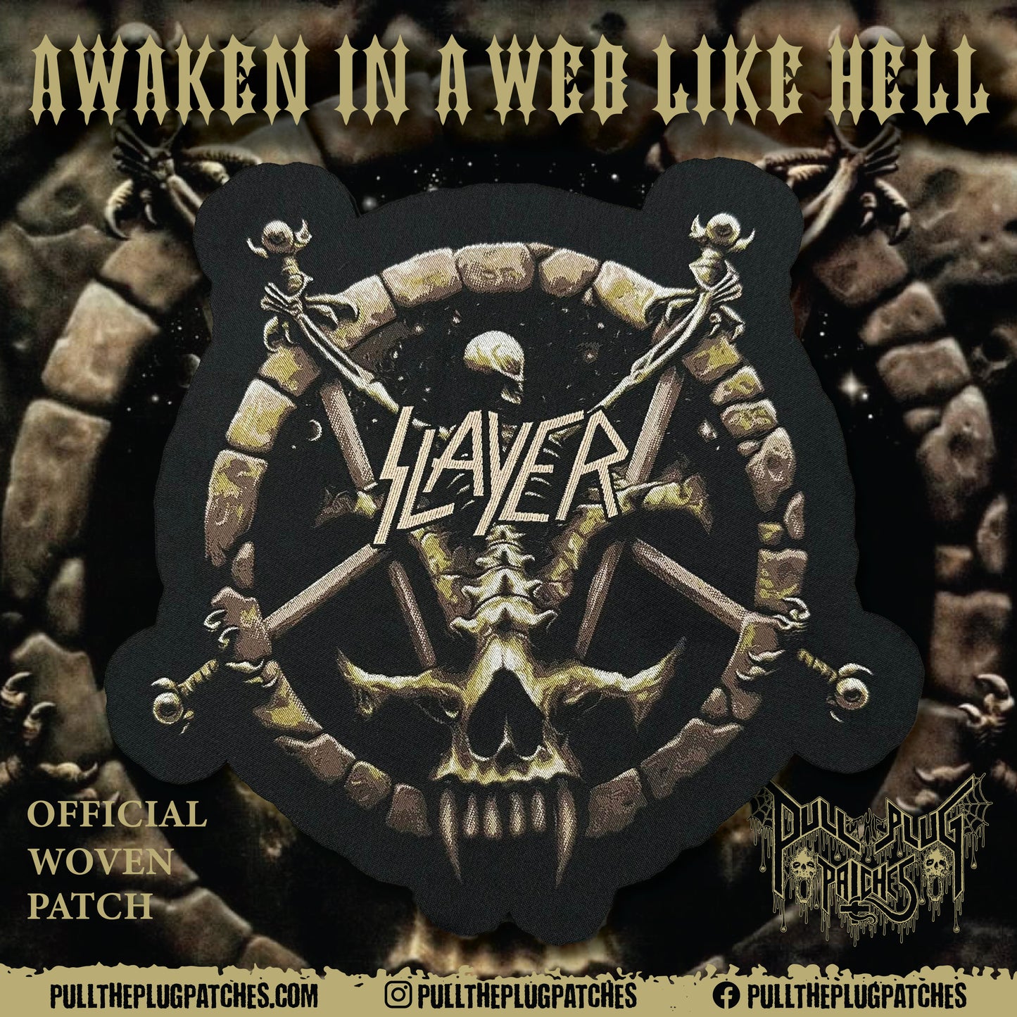 Slayer - Divine Intervention - Oversize Patch