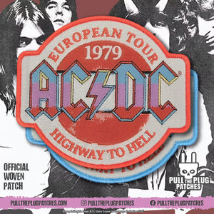 AC/DC - European Tour 1979 - Patch