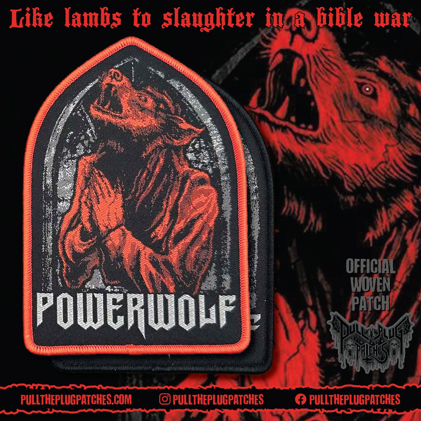 Powerwolf - Prayer in the Dark - Patch