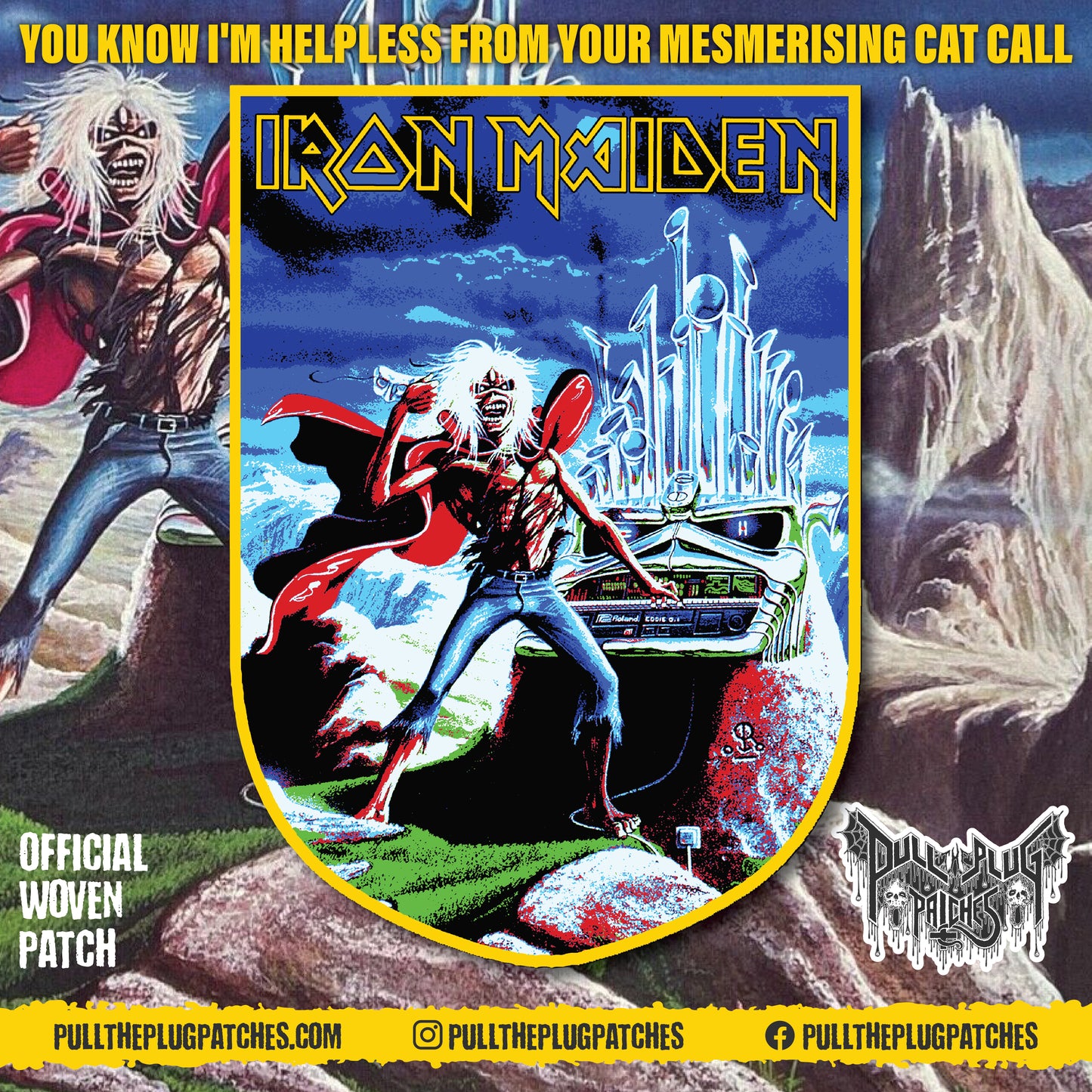 Iron Maiden - Phantom Of The Opera - Patch