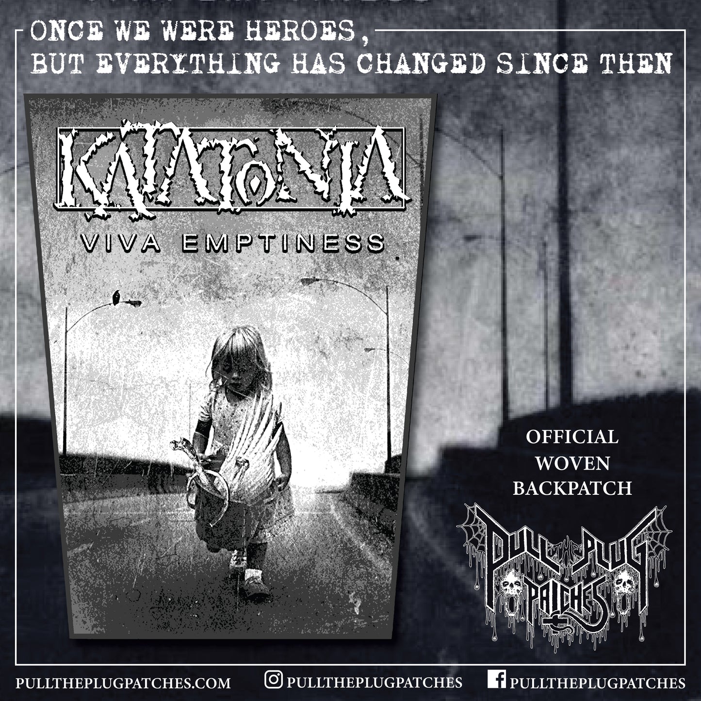 Katatonia - Viva Emptiness - Backpatch