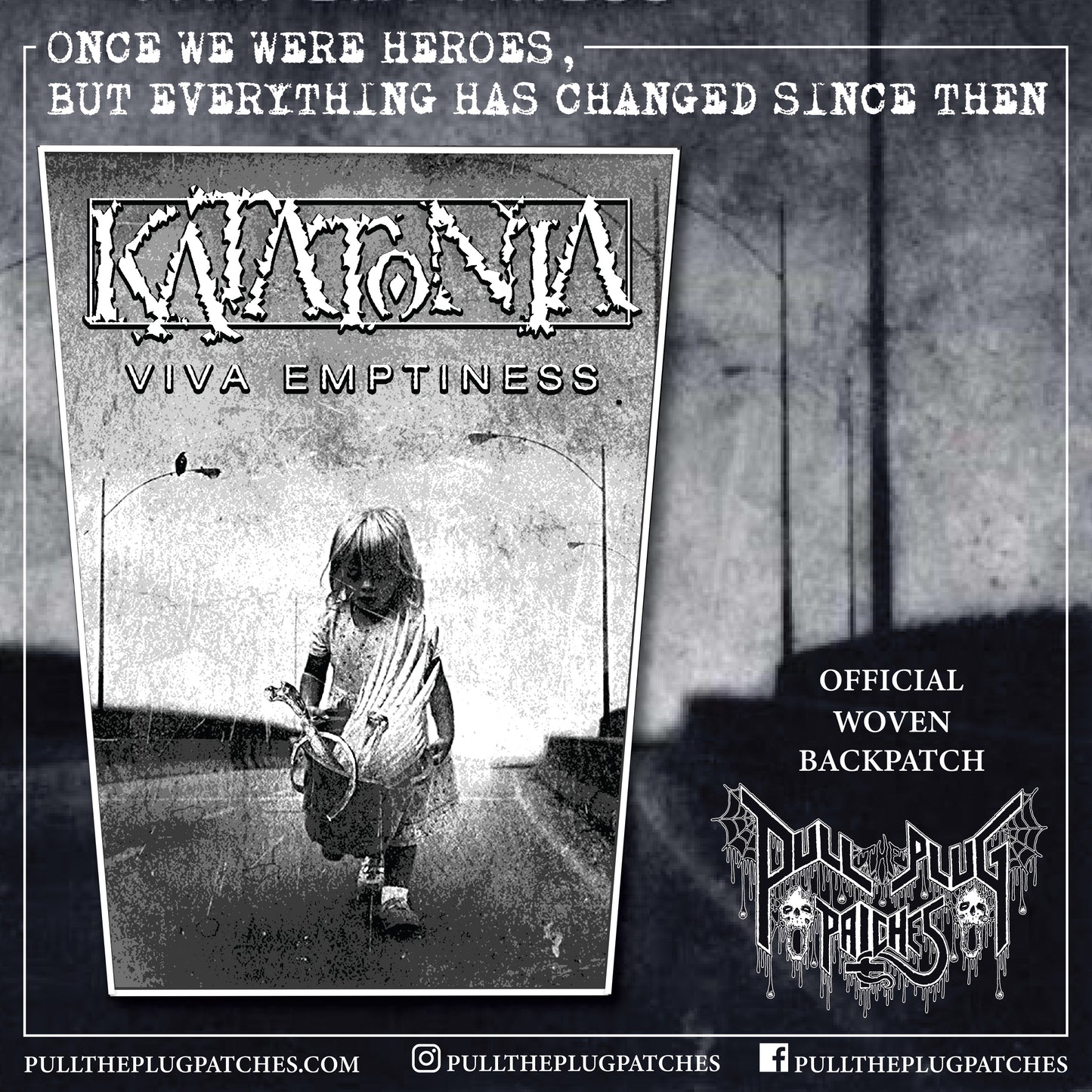 Katatonia - Viva Emptiness - Backpatch