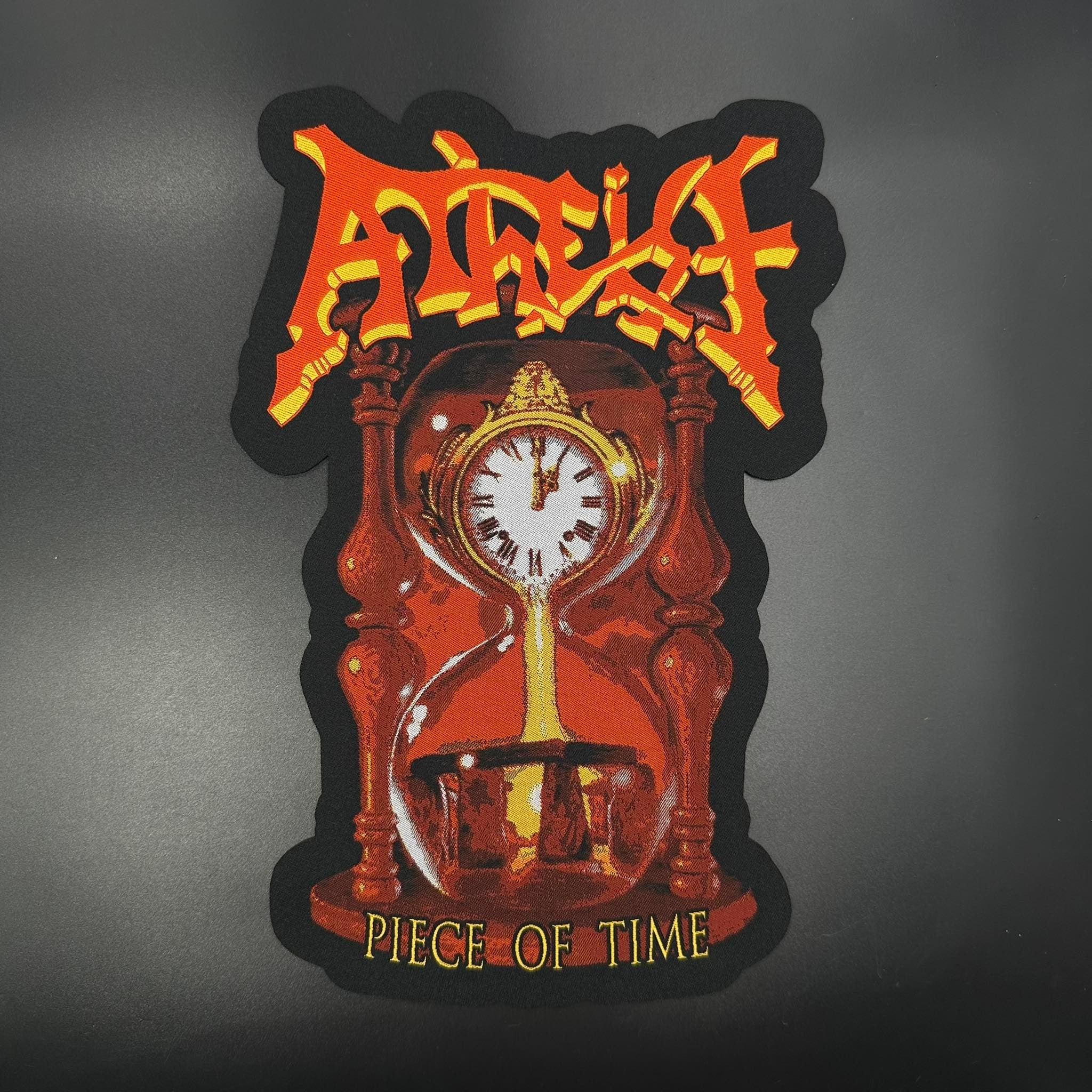 Atheist - Piece Of Time - Oversize Patch – Pull The Plug