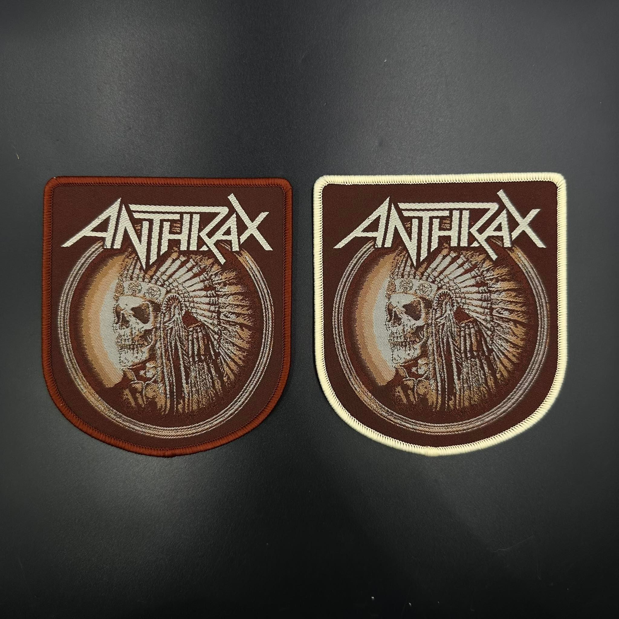 Anthrax - Indians - Patch – Pull The Plug