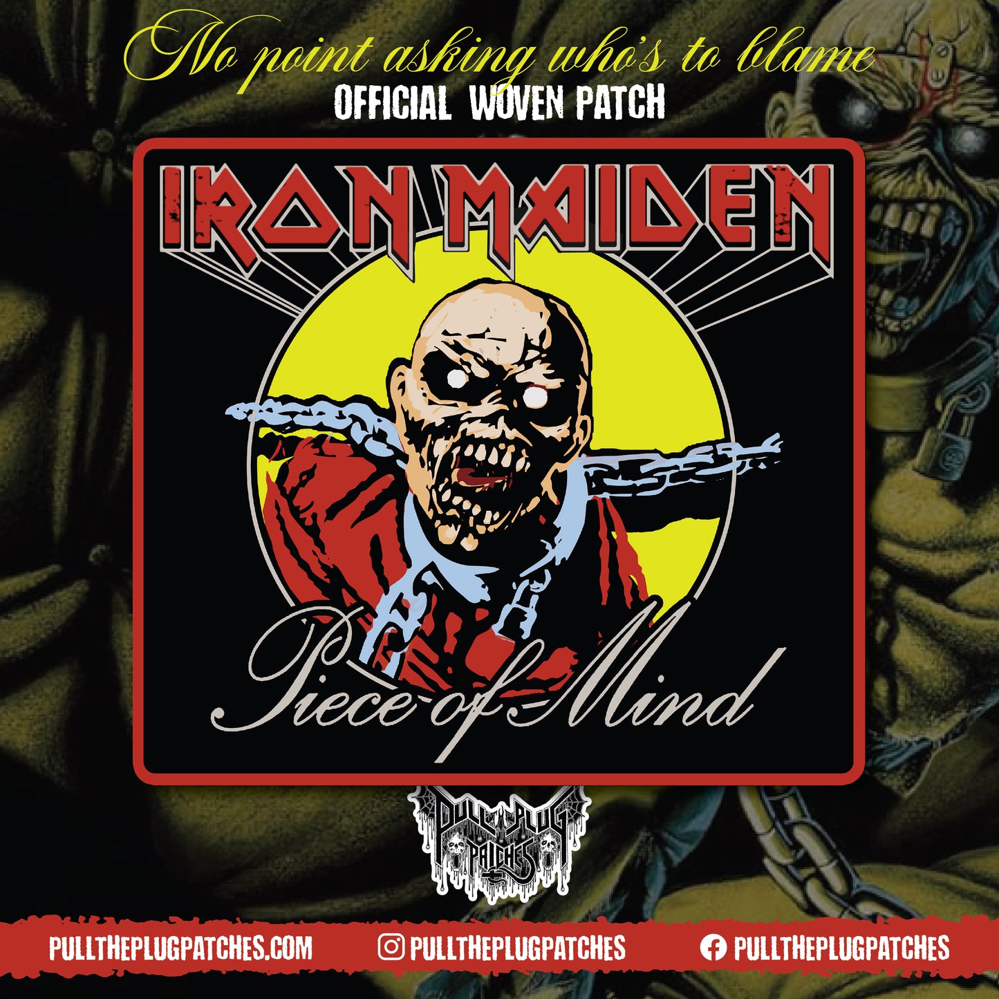 Iron Maiden - To Tame a Land - Patch