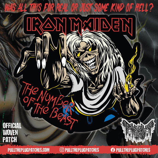 Iron Maiden - The Number Of The Beast - Oversize Patch