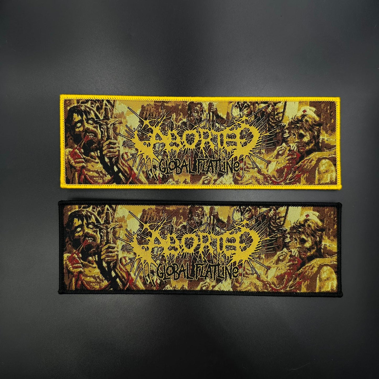 Aborted - Global Flatline - Strip Patch