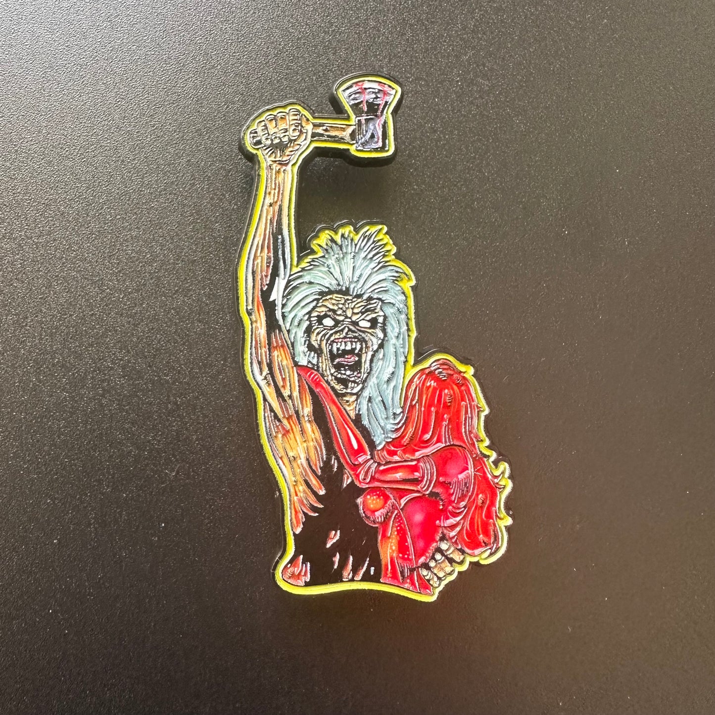 Iron Maiden - Bring Your Daughter To The Slaughter - Pin